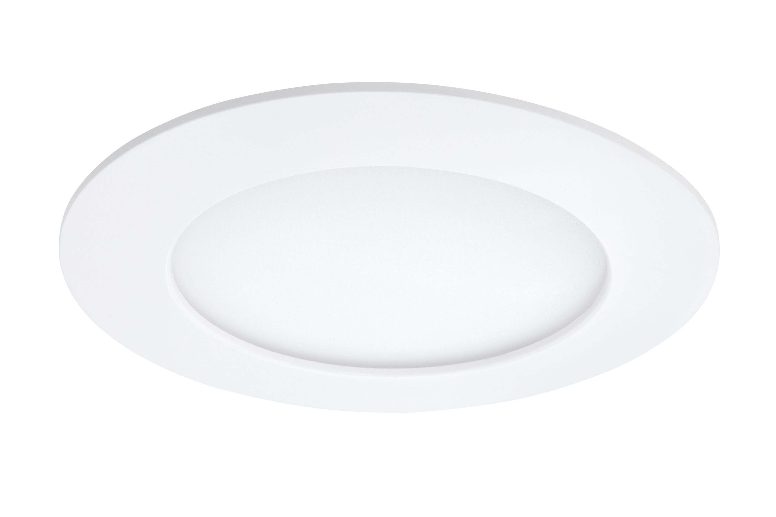 Briloner Leuchten LED Einbauleuchte LED, 7284-036, fest Einbaustrahler, LED weiß, Warmweiß, verbaut, Einbauspot