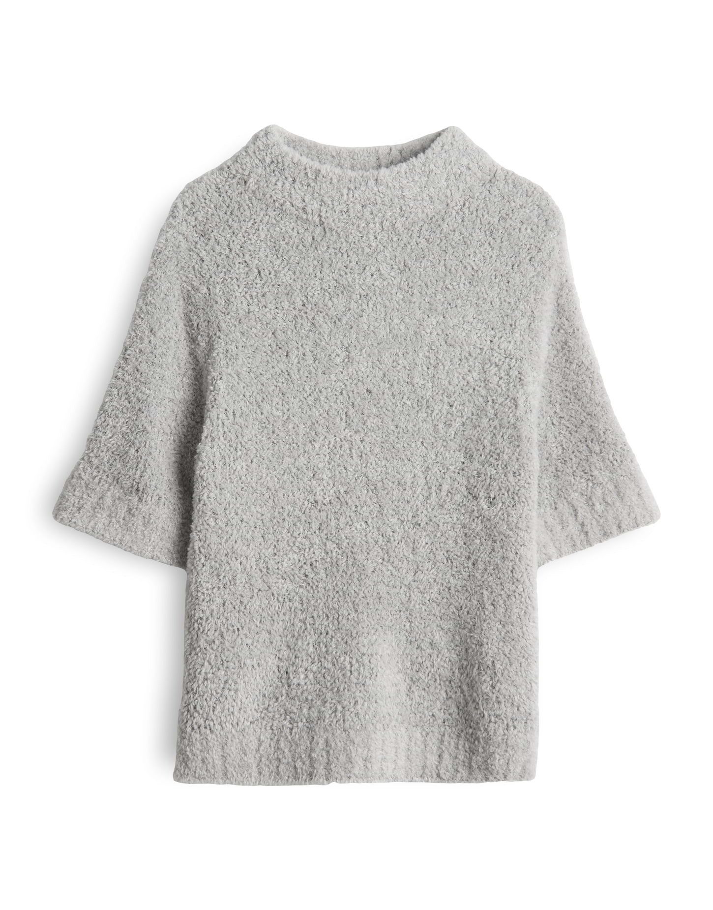 OPUS Kurzarmpullover PUNES Slim Fit mit Bouclégarn schmale Passform, weiche günstig online kaufen