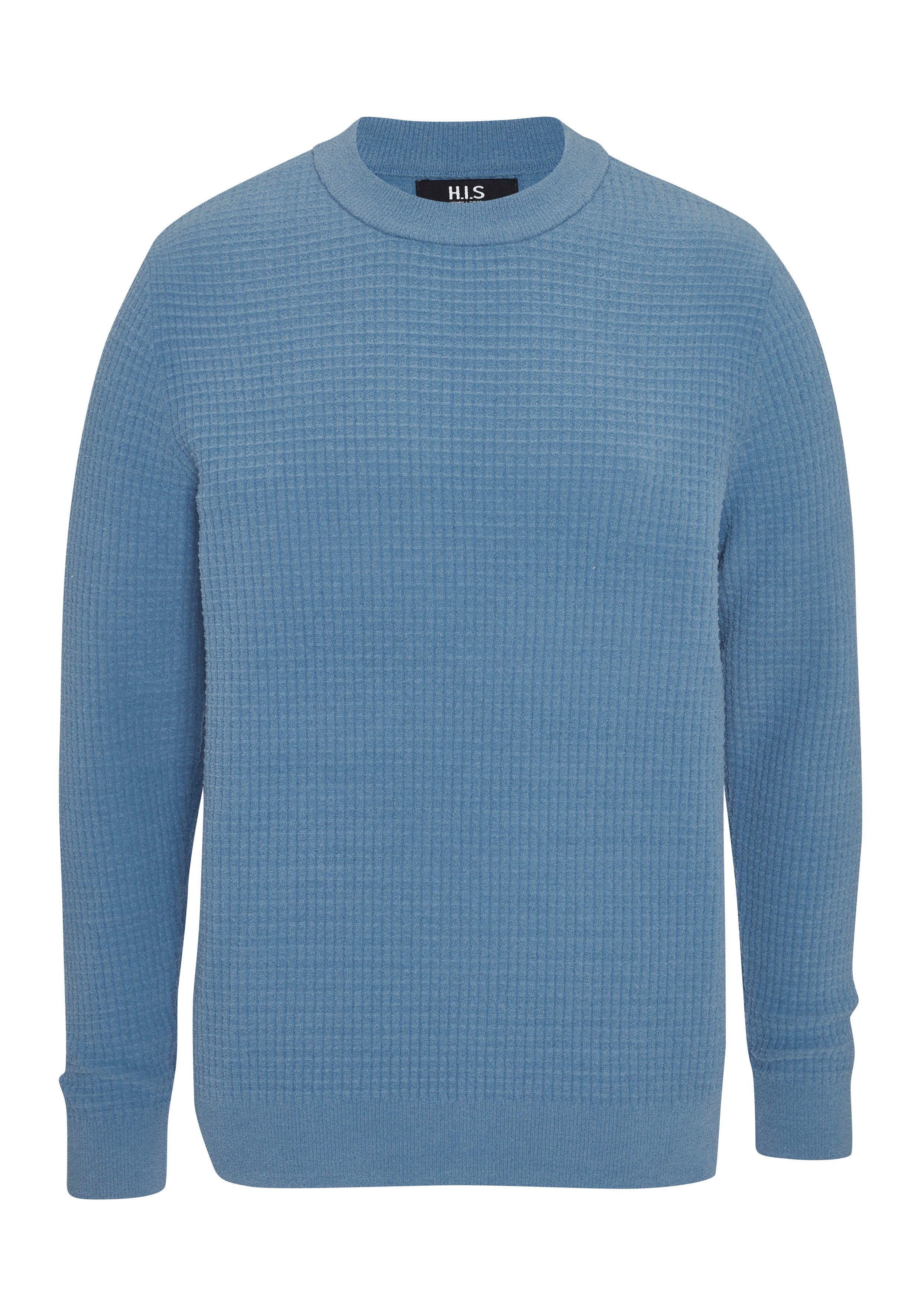 Strickpullover, Pullover aus weicher Chenille