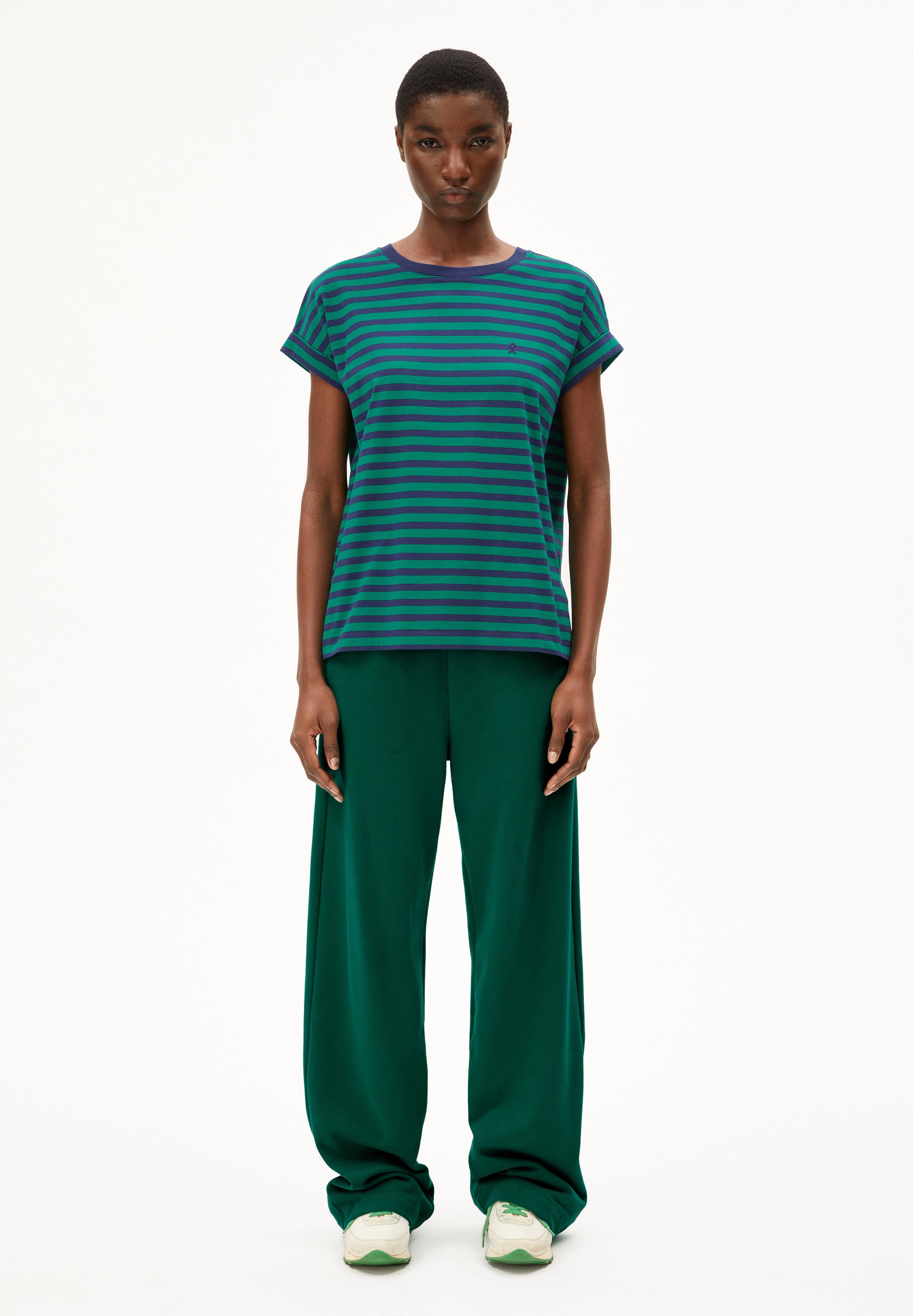 Armedangels T-Shirt IDAARA STRIPES T-Shirt aus Bio-Baumwolle Loose Fit (Loo günstig online kaufen