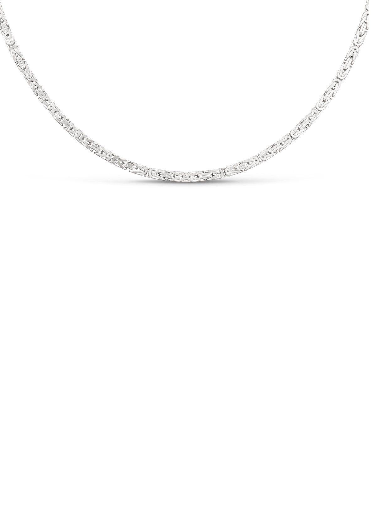 Firetti Kette ohne Anhänger Schmuck Geschenk Silber 925 Halsschmuck Halskette Königskette, Made in Germany