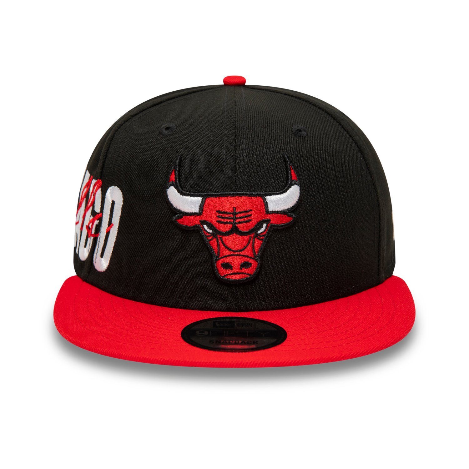 New Era Snapback Cap 9Fifty SIDEFONT Chicago Bulls