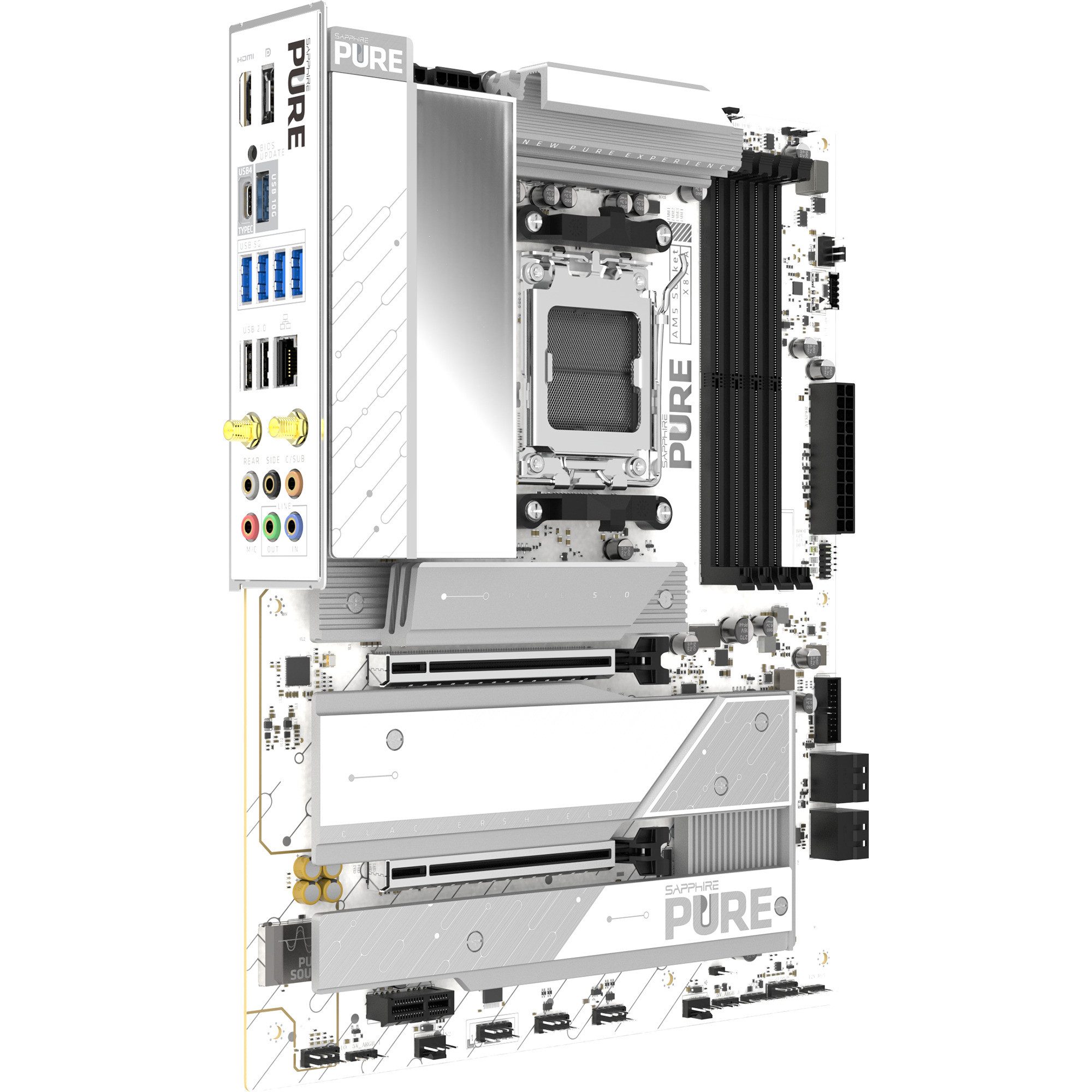 Sapphire SAPPHIRE PURE X870A WIFI 7, Mainboard Mainboard