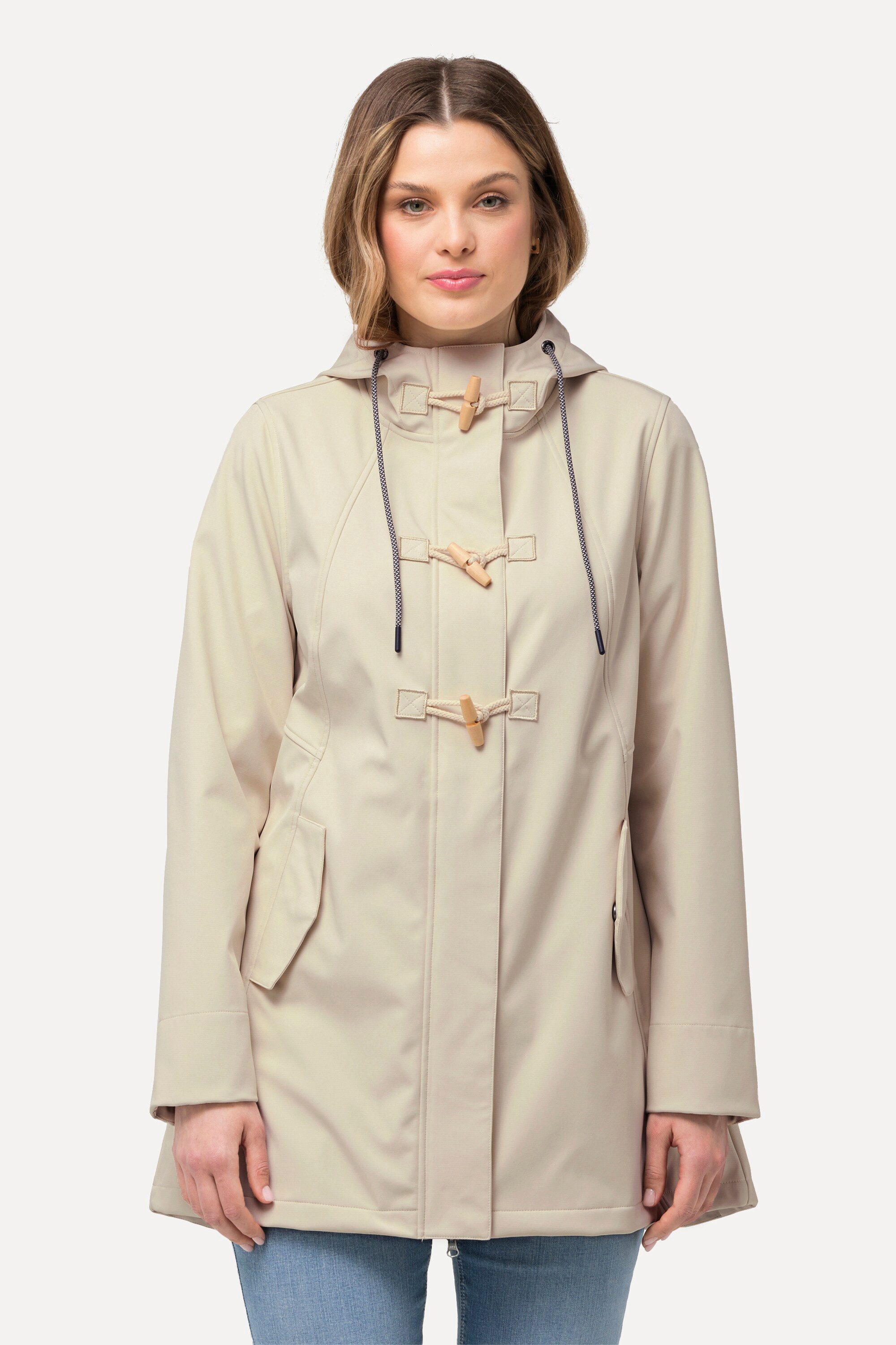 Softshelljacke HYPRAR Softshelljacke wasserabweisend Knebelknöpfe