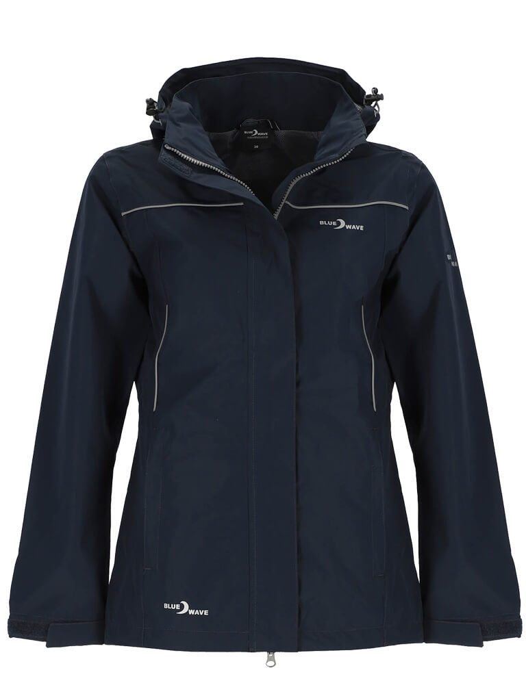 Blue Wave Funktionsjacke Damen Regenjacke Klea - Verstaubar - Wasserdichte günstig online kaufen