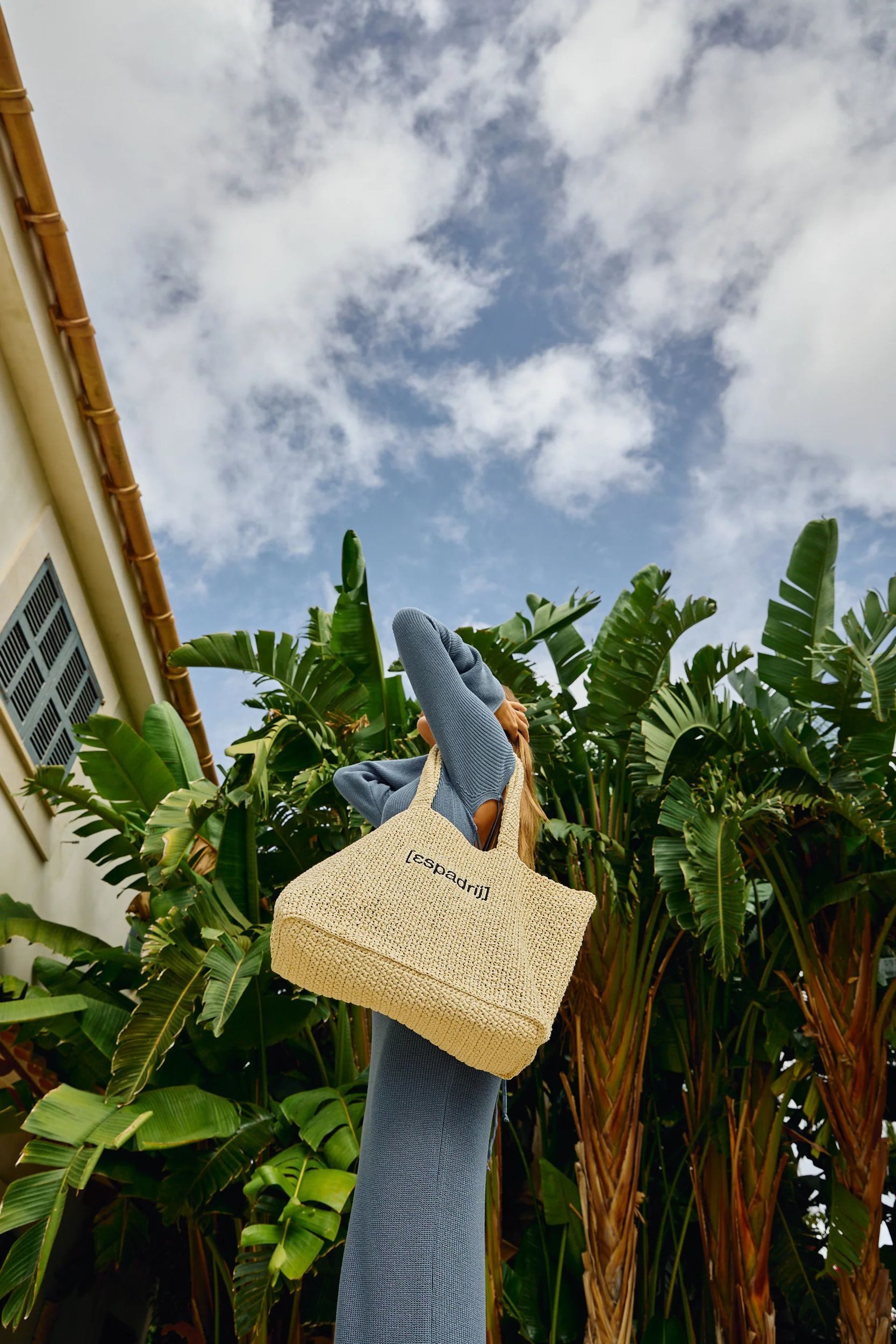 espadrij l´originale Umhängetasche RAFFIA TOTE GRANDE, Nature