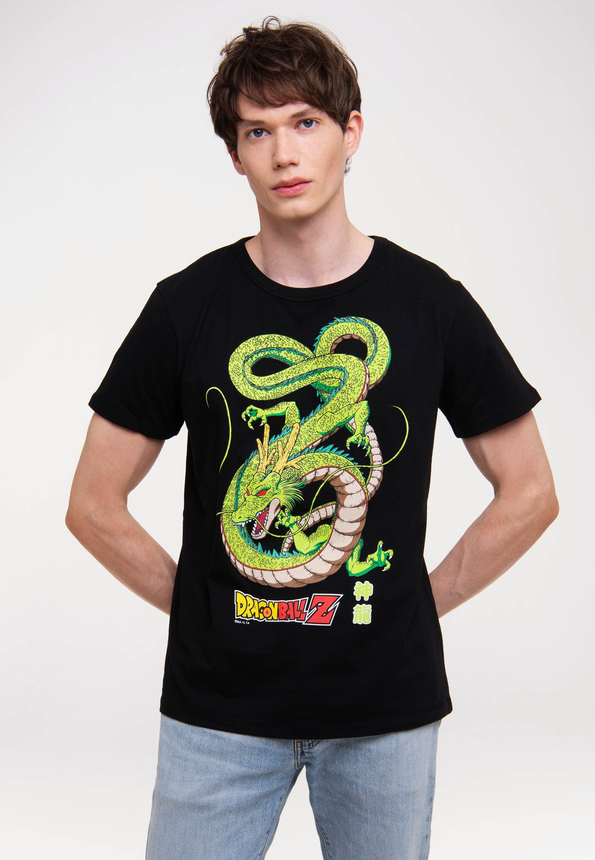LOGOSHIRT T-Shirt Dragonball Z - Shenlong mit lizenziertem Print