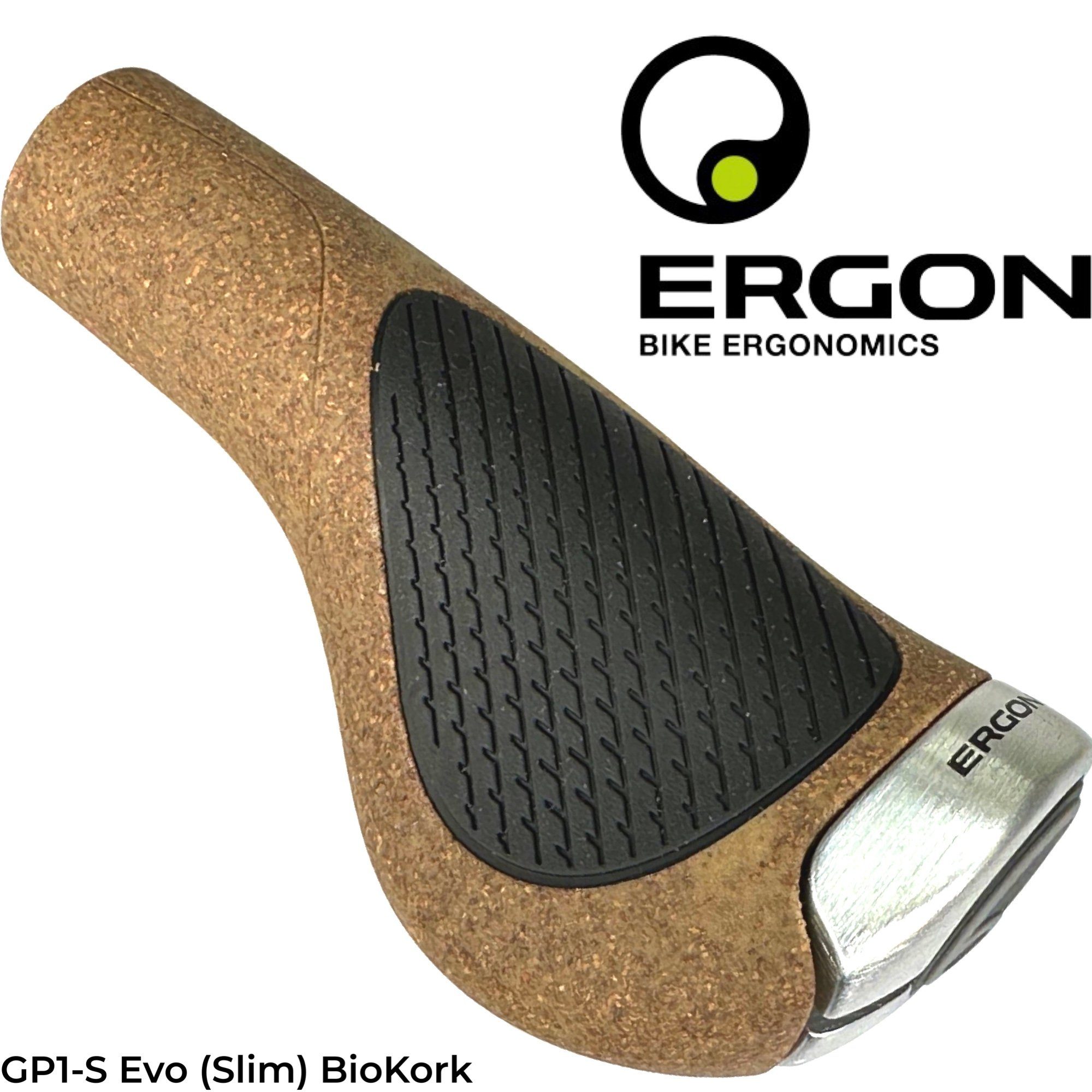 Ergon Fahrradlenker Ergon GP1-S BioKork City Tour Ebike Ergo komfort Fahrrad Griffe