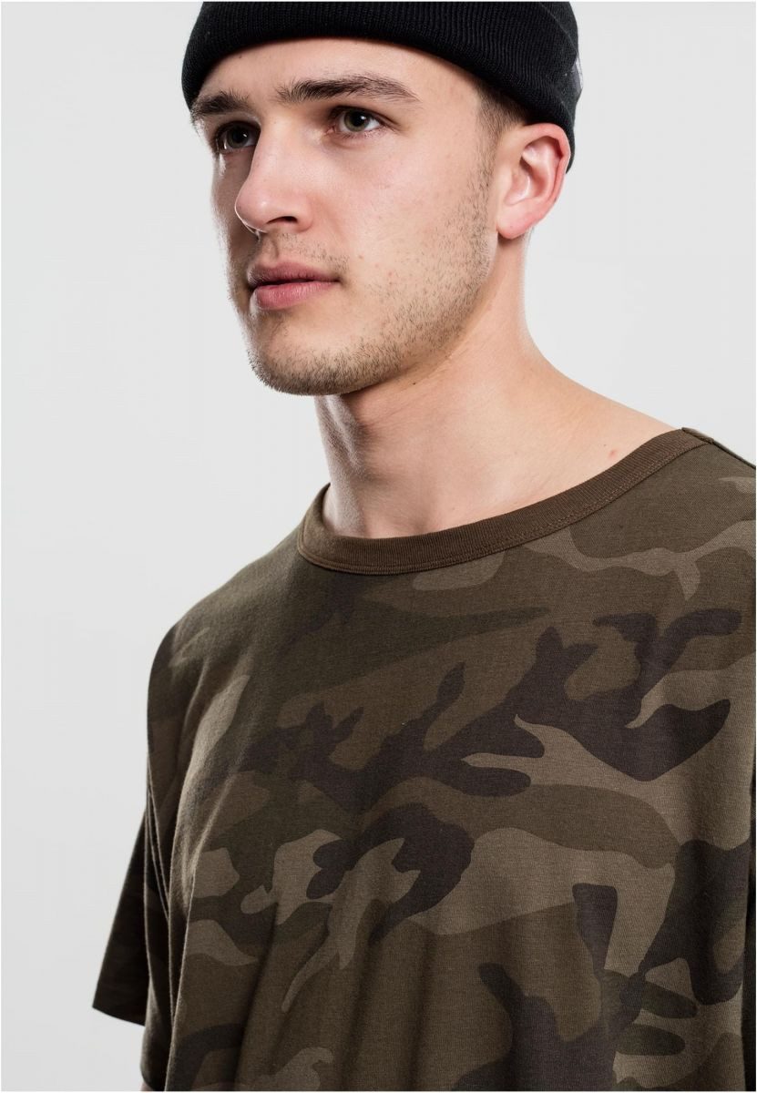 URBAN CLASSICS Rundhalsshirt Camo Oversized Tee