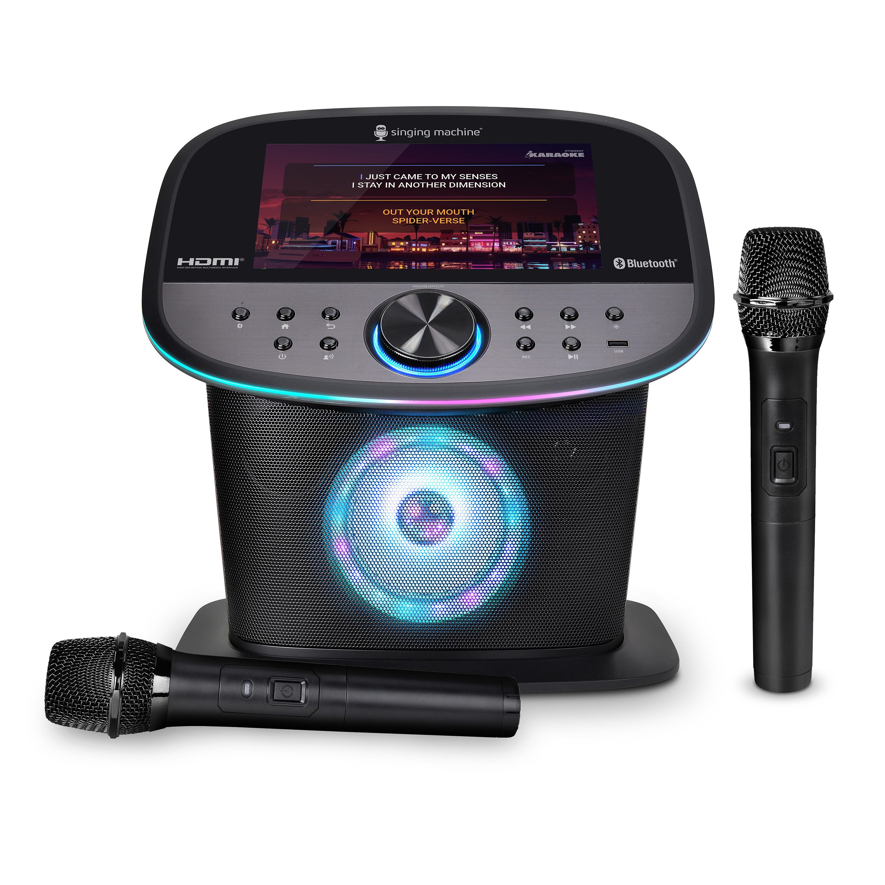 Singing Machine Singing Machine Karaoke – Die ultimative Unterhaltung Karaoke-Maschine (Bluetooth, 50 W, Bluetooth)
