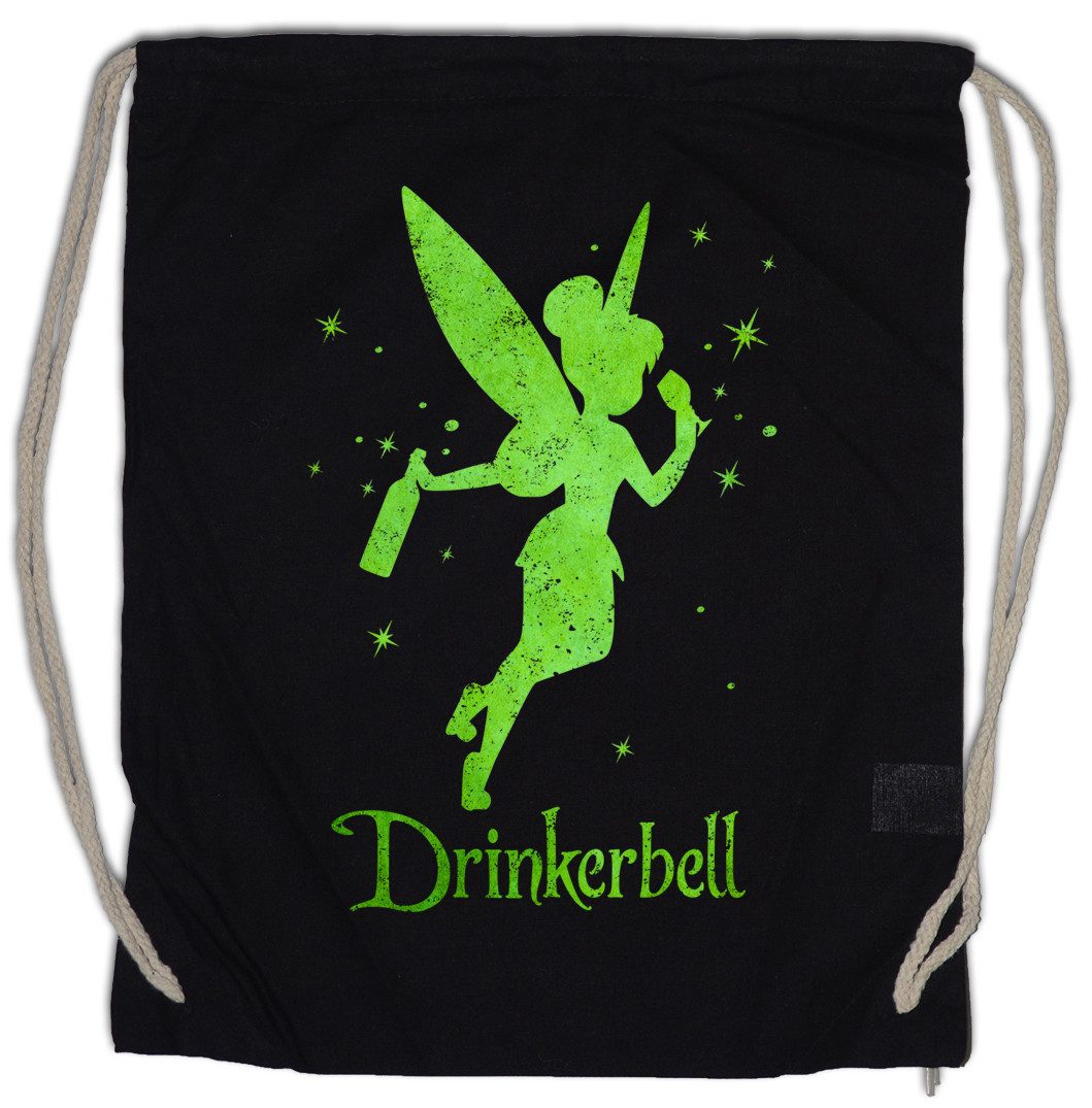 Urban Backwoods Turnbeutel Drinkerbell Turnbeutel Karneval Alkohol Kostüm Hangover Drunk Beer (1-tlg), Fasching Fassenacht Costume Alcohol