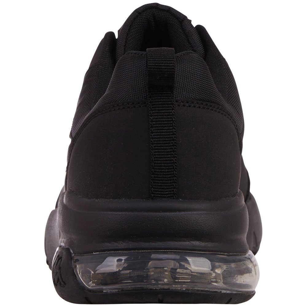 der black-grey mit in sichtbarem Luftkissen Sohle Kappa Sneaker