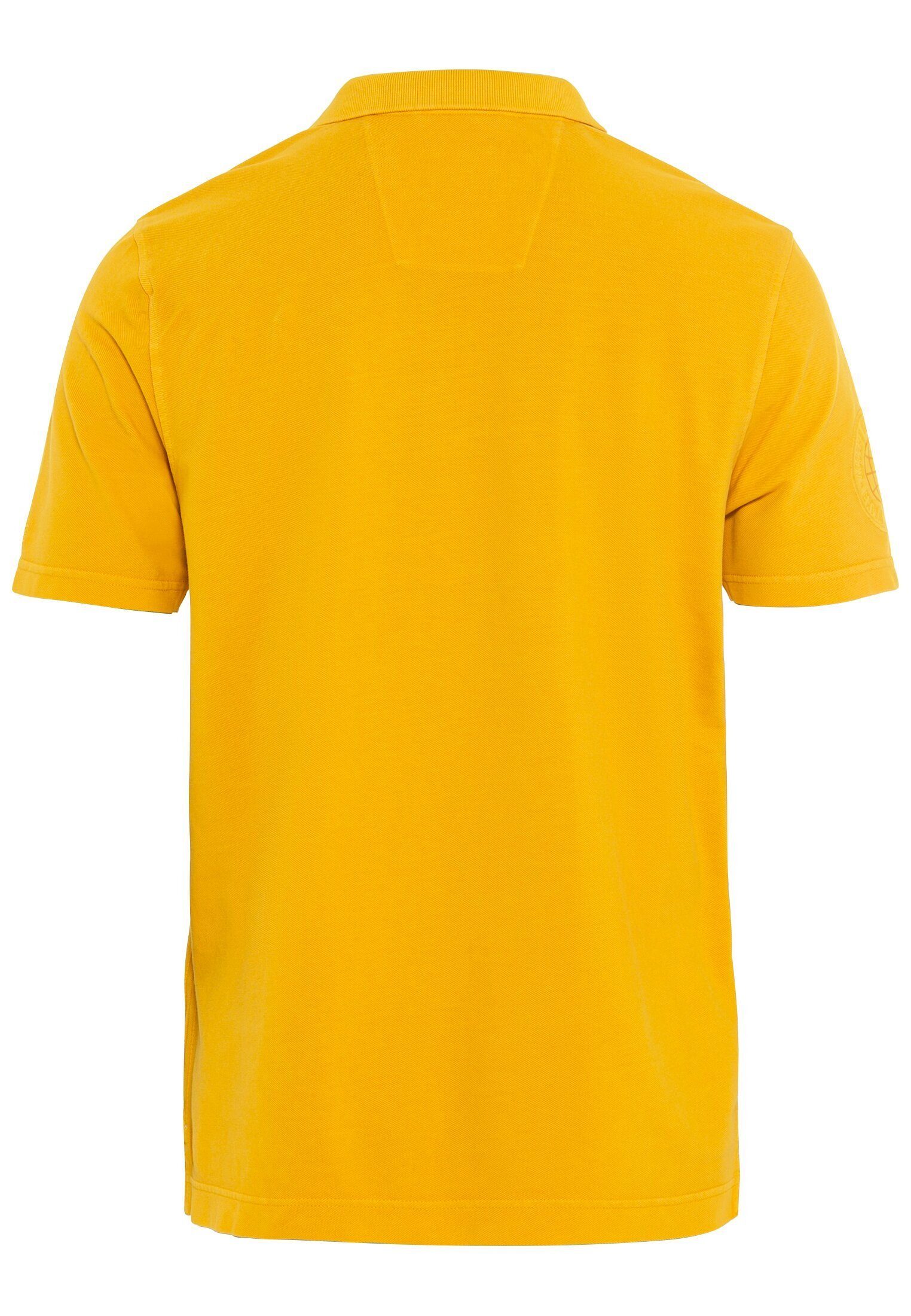 active camel Poloshirt Gelb Baumwolle aus Shirts_Poloshirt