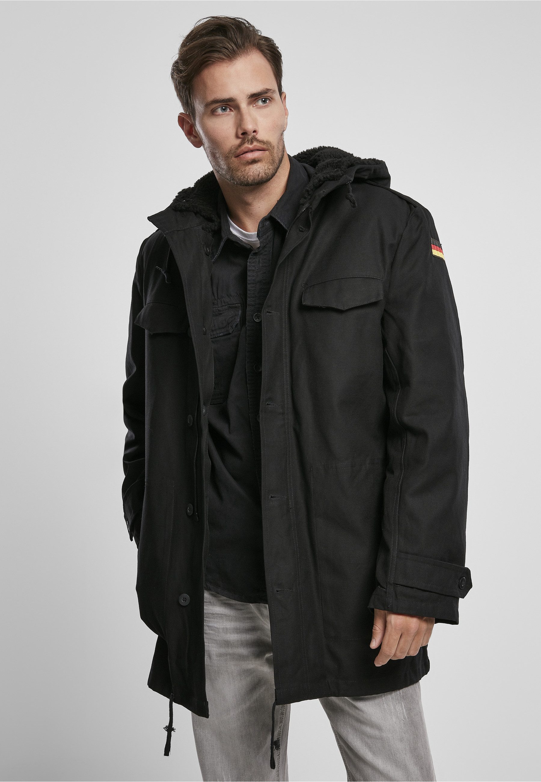 Brandit Allwetterjacke Brandit Herren BW Flag Parka (1-St)