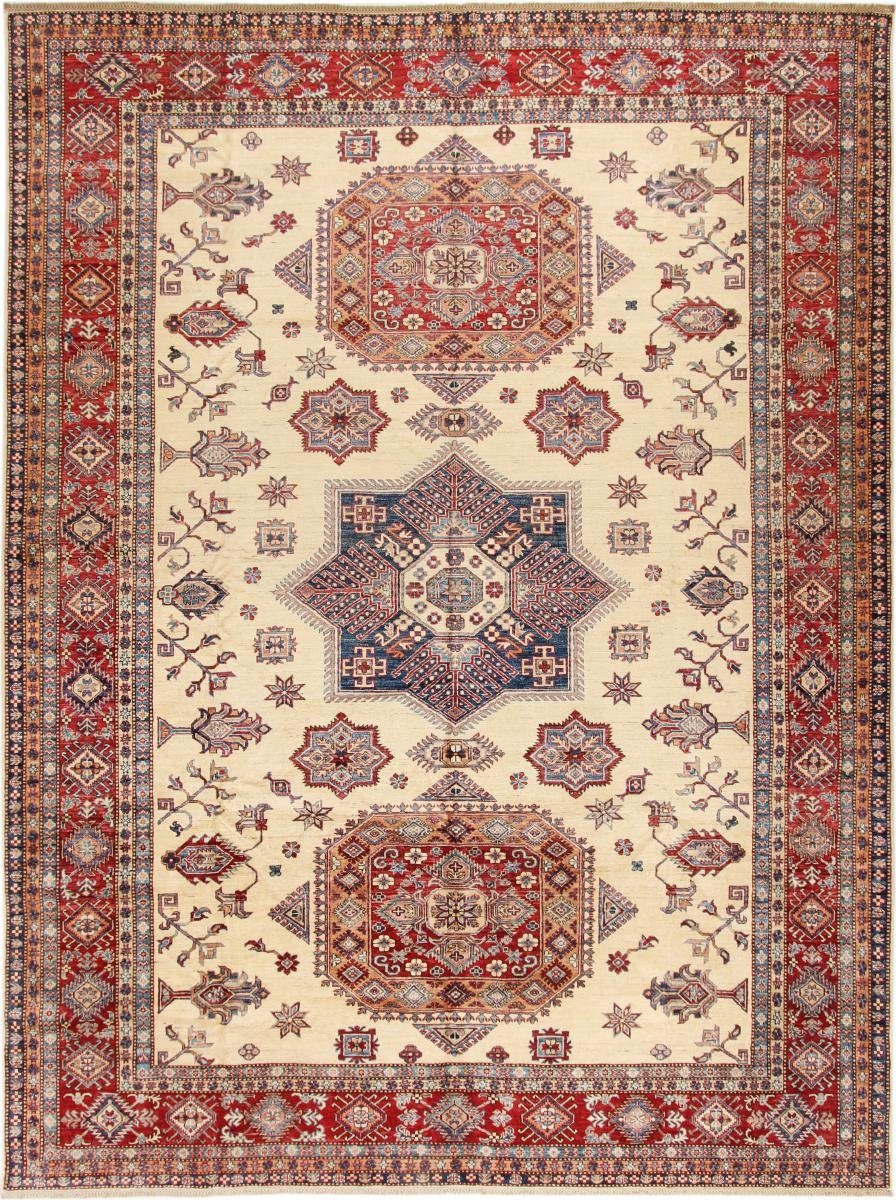 Orientteppich Kazak 273x360 Handgeknüpfter Orientteppich, Nain Trading, rechteckig, Höhe: 5 mm | Kurzflor-Teppiche