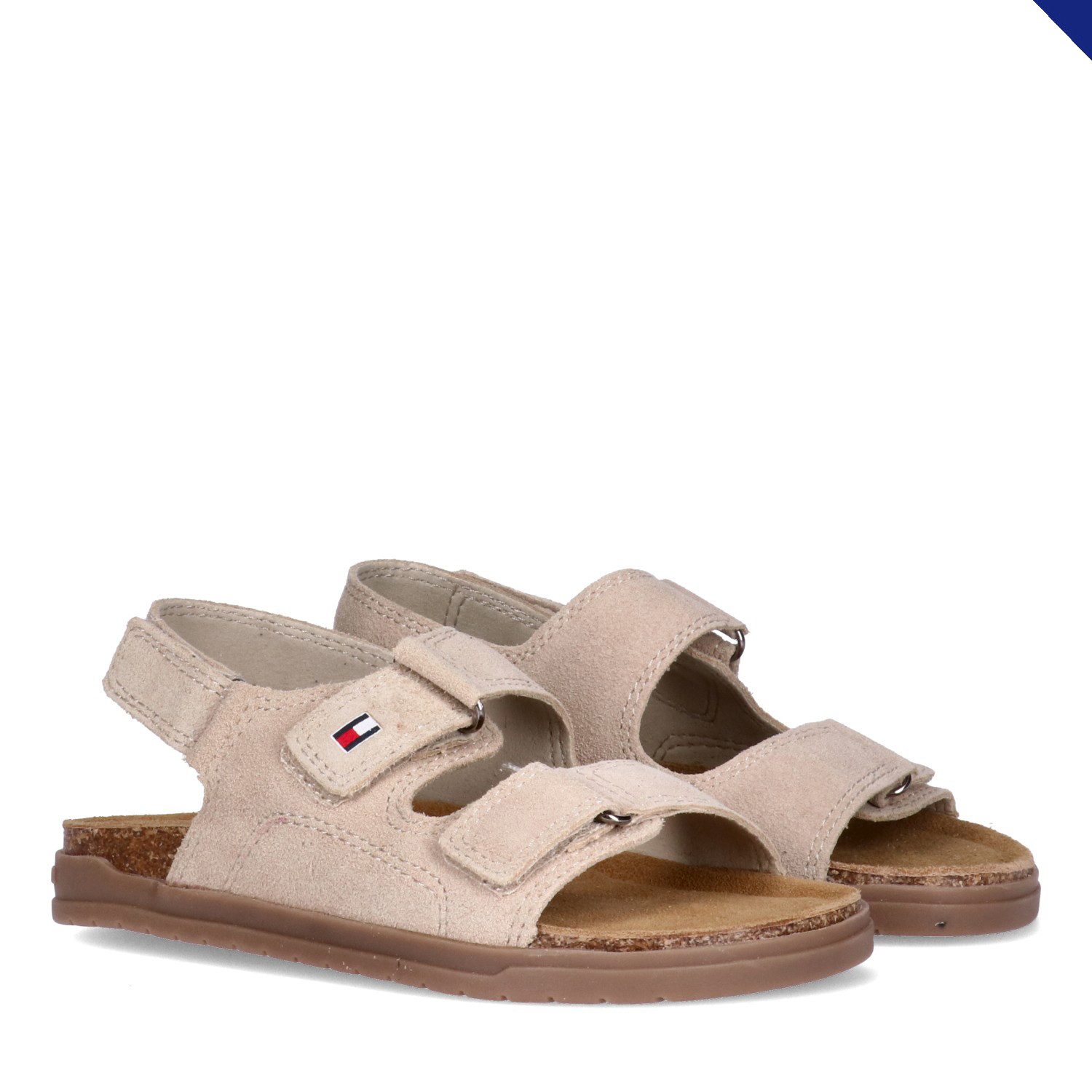 Tommy Hilfiger Sandale Barfußschuh, Sommerschuh mit drei regulierbaren Klet günstig online kaufen