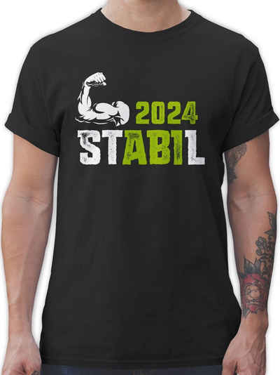 Shirtracer T-Shirt STABIL - Abi 2024 Abitur & Abschluss 2024 Geschenk