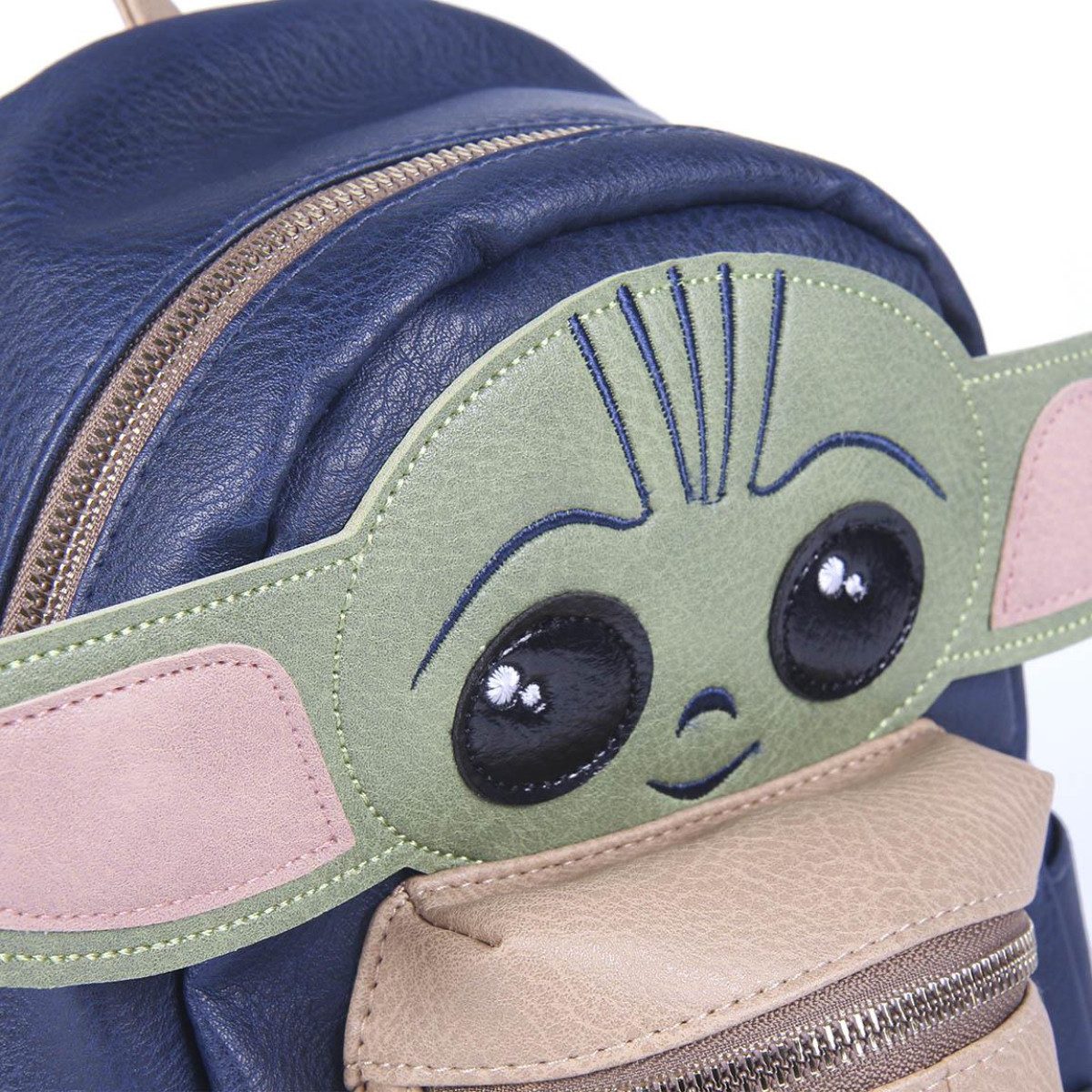 Cerda Kinderrucksack Star Wars Rucksack The Mandalorian – Freizeit Tasche Kunstleder Unisex (Einzel, Rucksack)