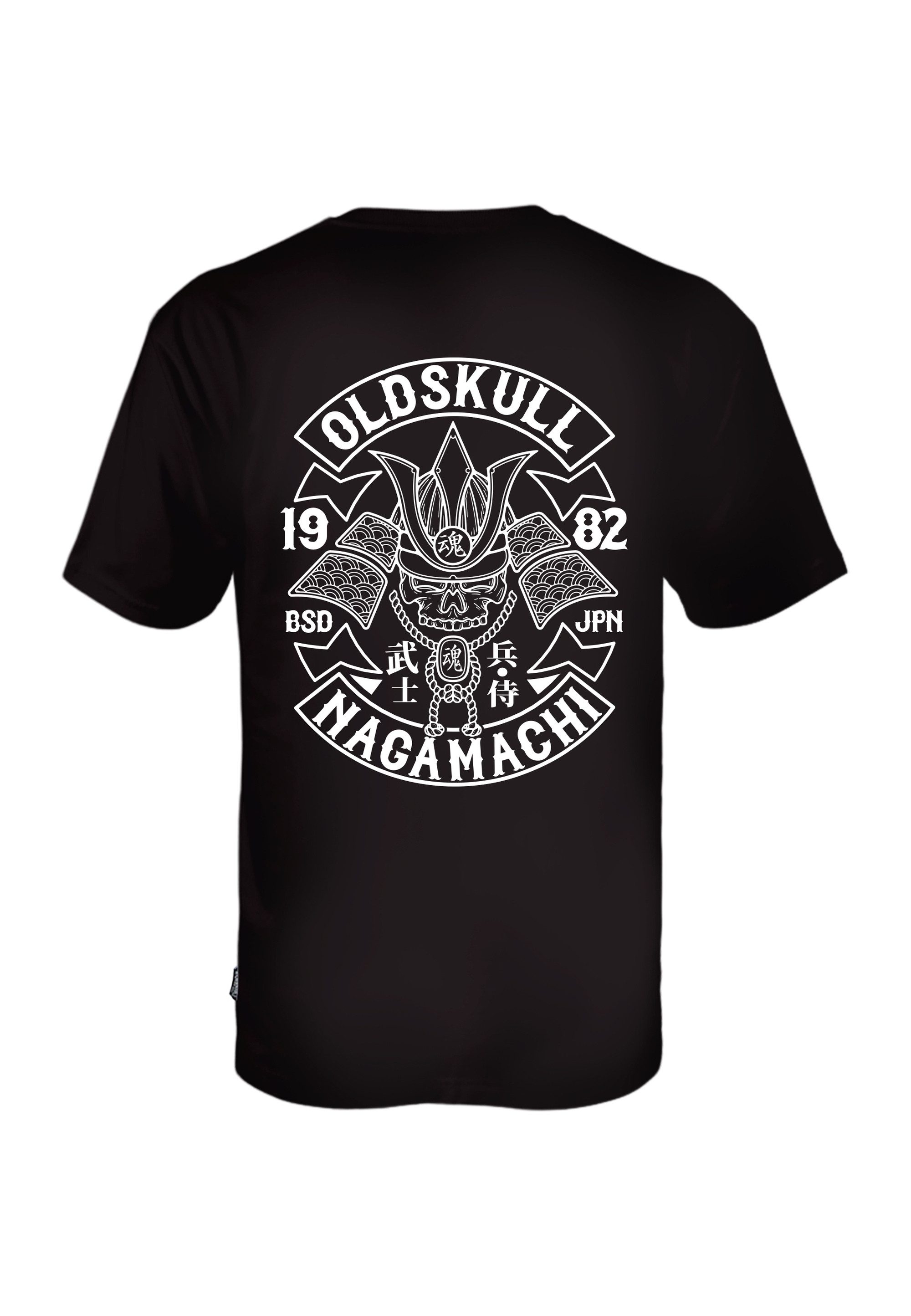 Oldskull T-Shirt Rtrip Nagamurai Logo Graphic (1-tlg) mit coolem Backprint