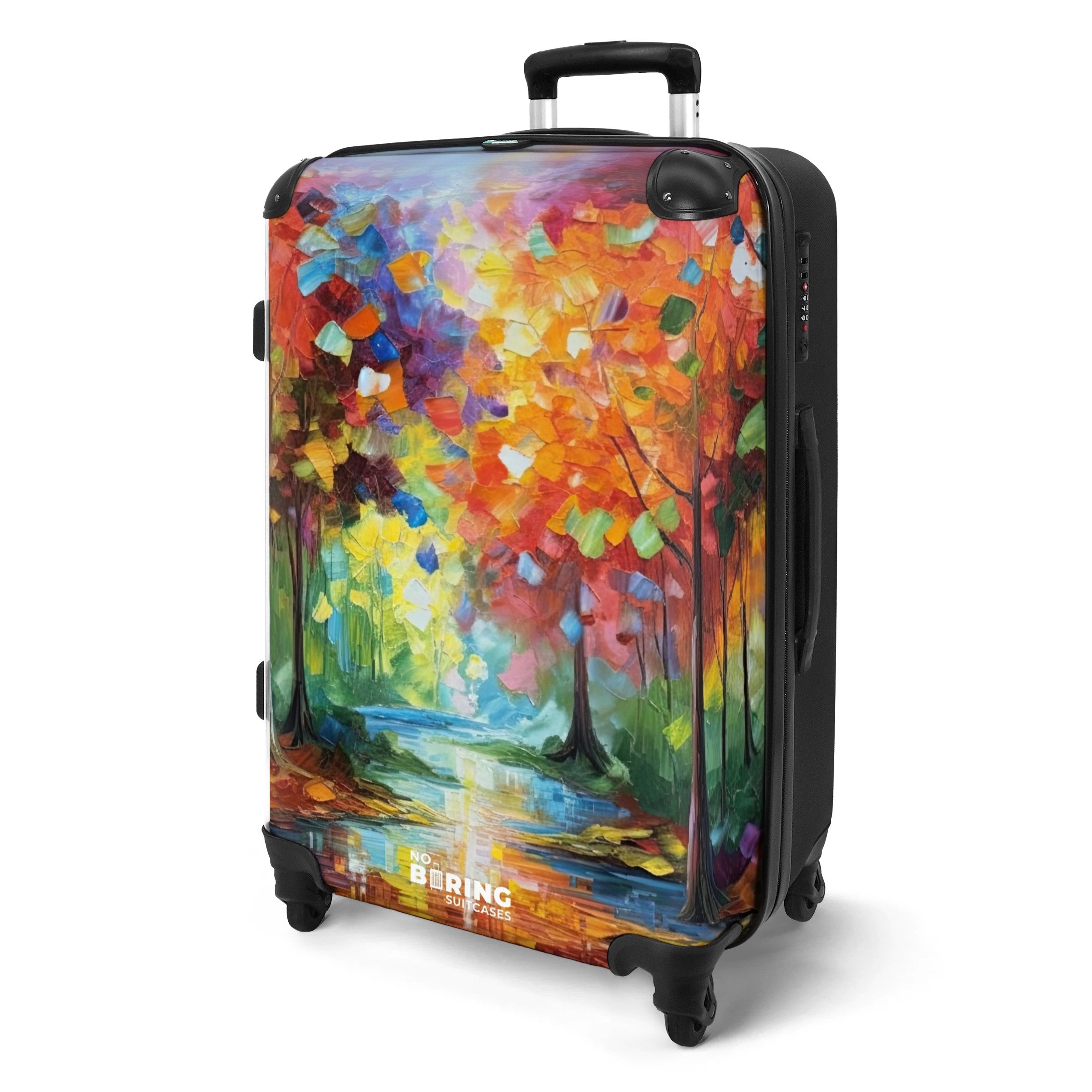 NoBoringSuitcases.com© Hartschalen-Trolley Wald - Natur - günstig online kaufen