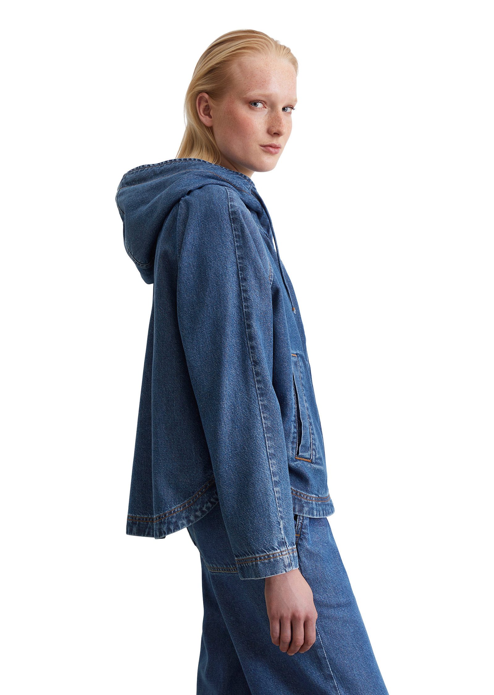 Marc O'Polo Jeansjacke aus TENCEL™ Lyocell-Mix günstig online kaufen