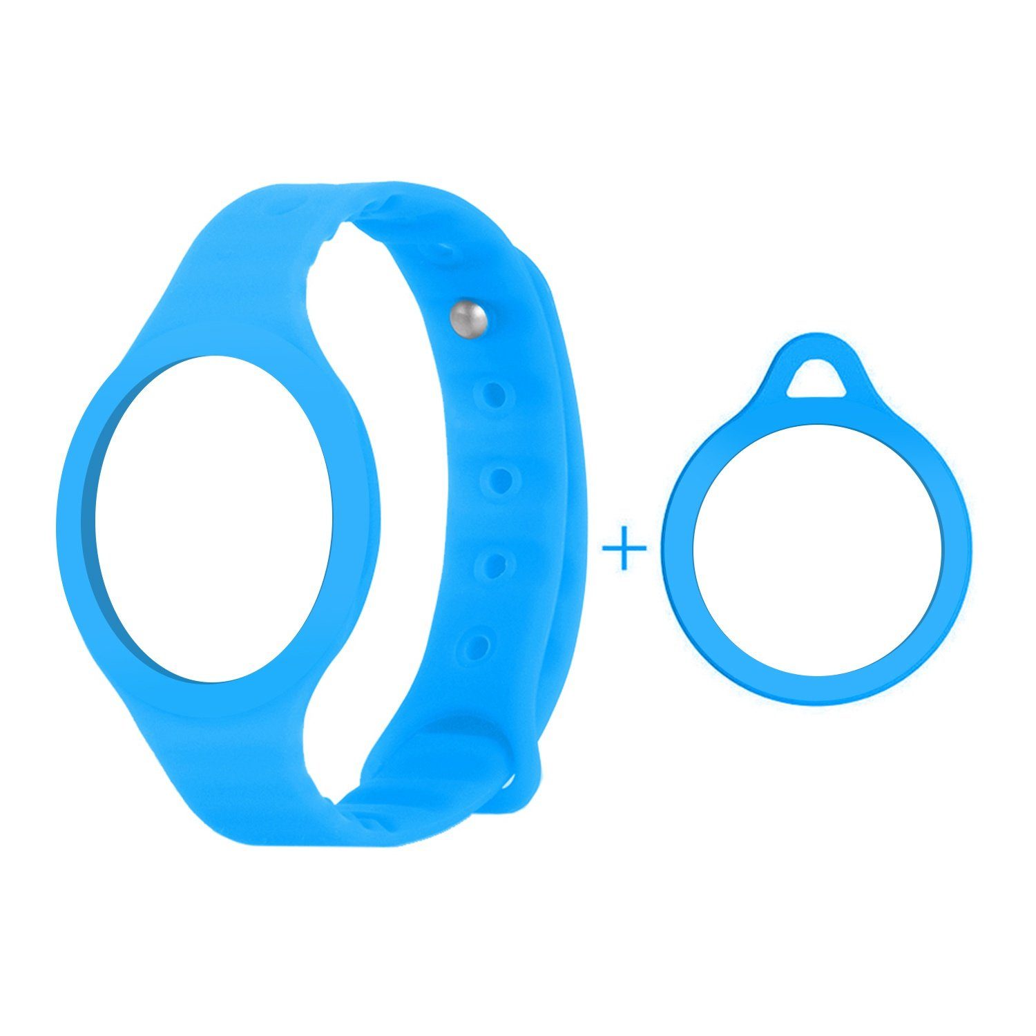 Promedix Wechselarmband PR-321, für das Smartband / Smartwatch von ProMedix; anpassbare Armbandlänge Blau