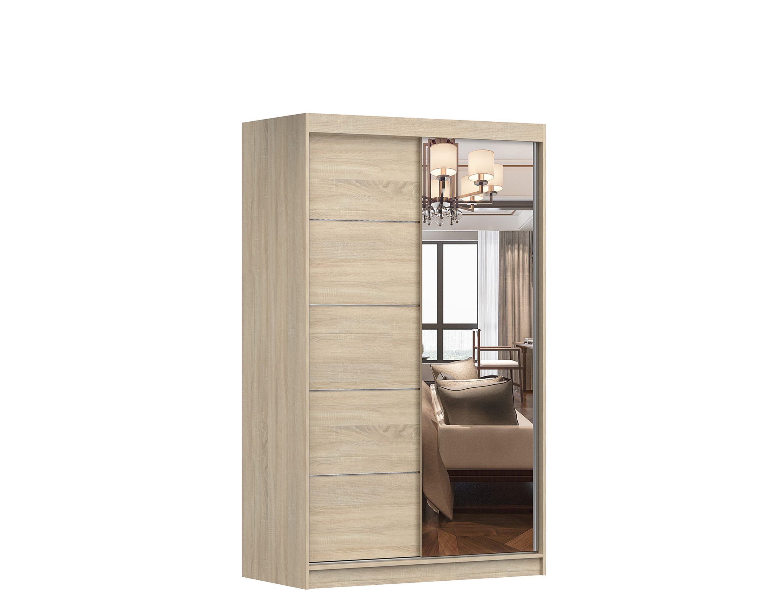 MOEBLO Kleiderschrank NOAH 05 (mit Spiegel günstig online kaufen