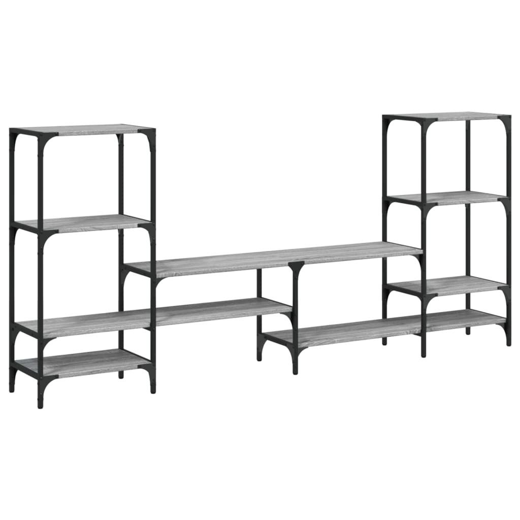 vidaXL TV-Schrank TV-Schrank Grau Sonoma 206,5x28,5x95 günstig online kaufen