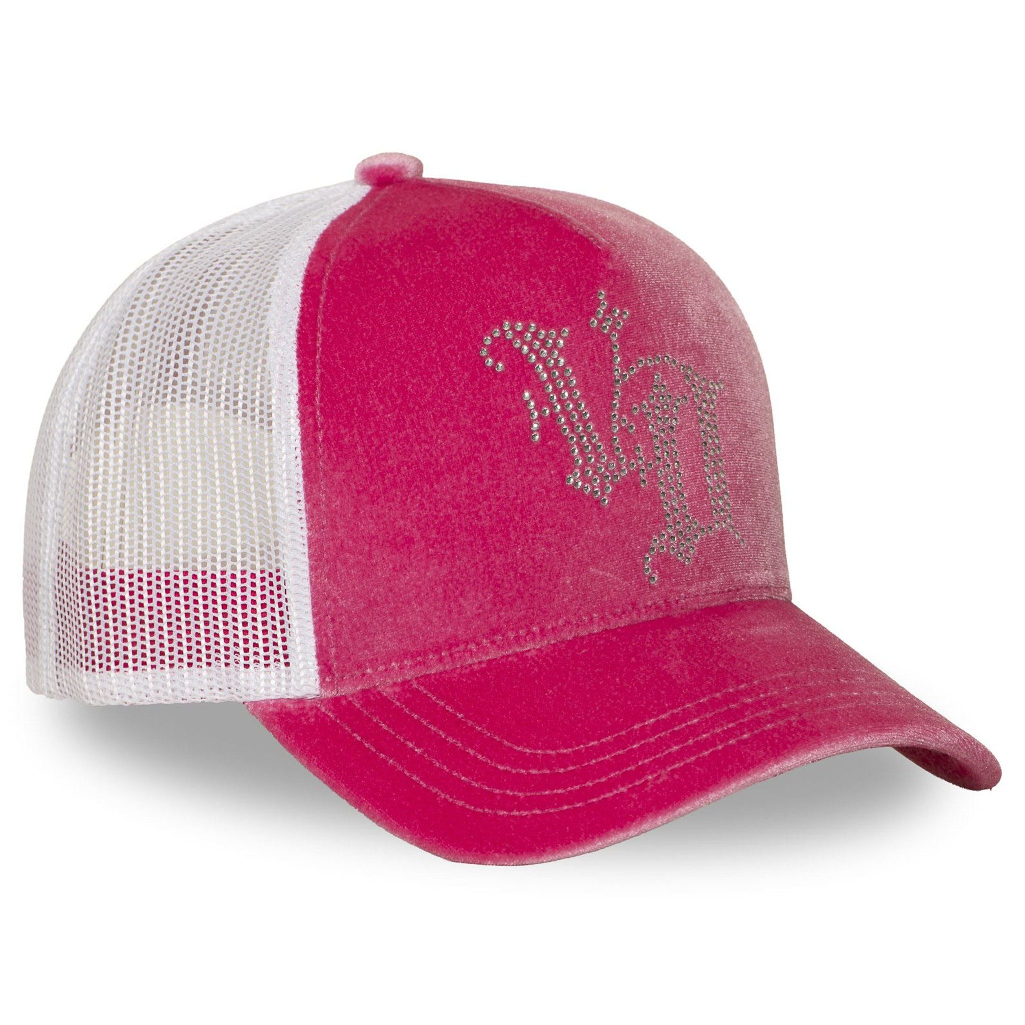 Von Dutch Trucker Cap Von Dutch Originals Trucker Cap VELVET STRASS VD LOGO (Basecap, Basecap, Meshcap, Trucker Kappe)