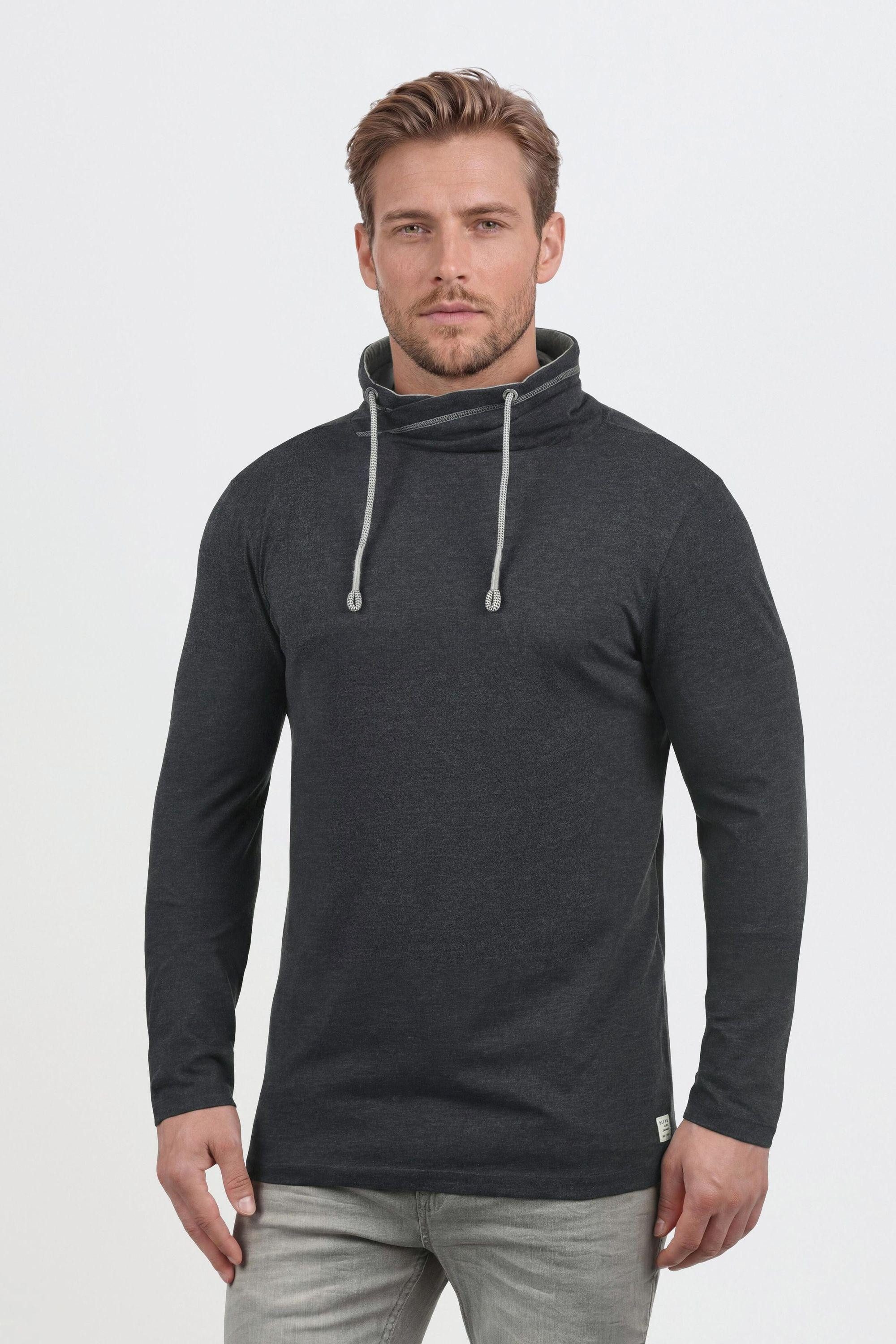 Blend Langarmshirt BHPallo Klassisches Langarmshirt mit Rundhalsausschnitt