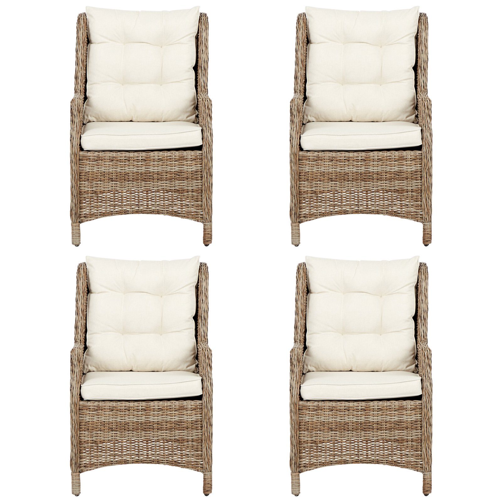 Gartenstuhl im Set 4xGRAMGartenstuhl Modell 2 von EBUY24 - EBUY24