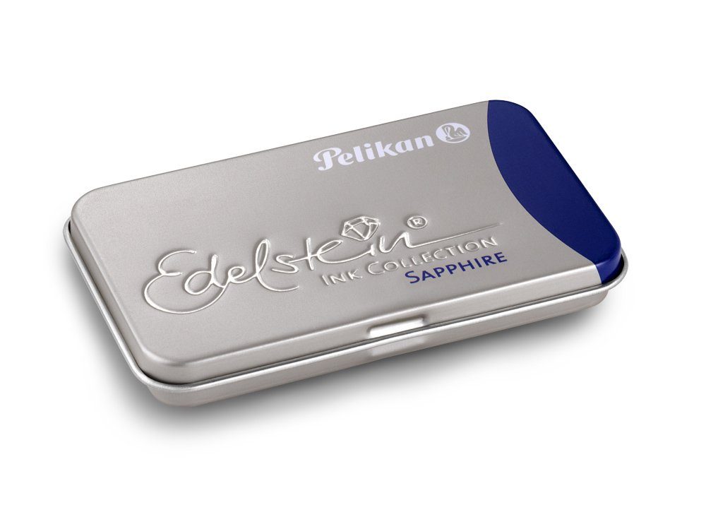 Pelikan 6 Картриджи für Großraumfüller Edelstein Ink sapphire Tintenpatrone