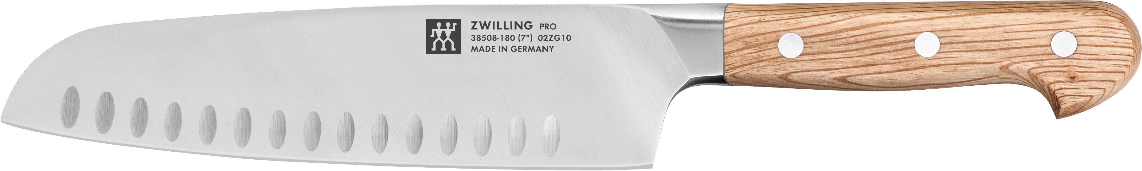 Zwilling Santokumesser Pro Cornelia Poletto, Made in Germany, Sonderschmelze, Geschmiedet