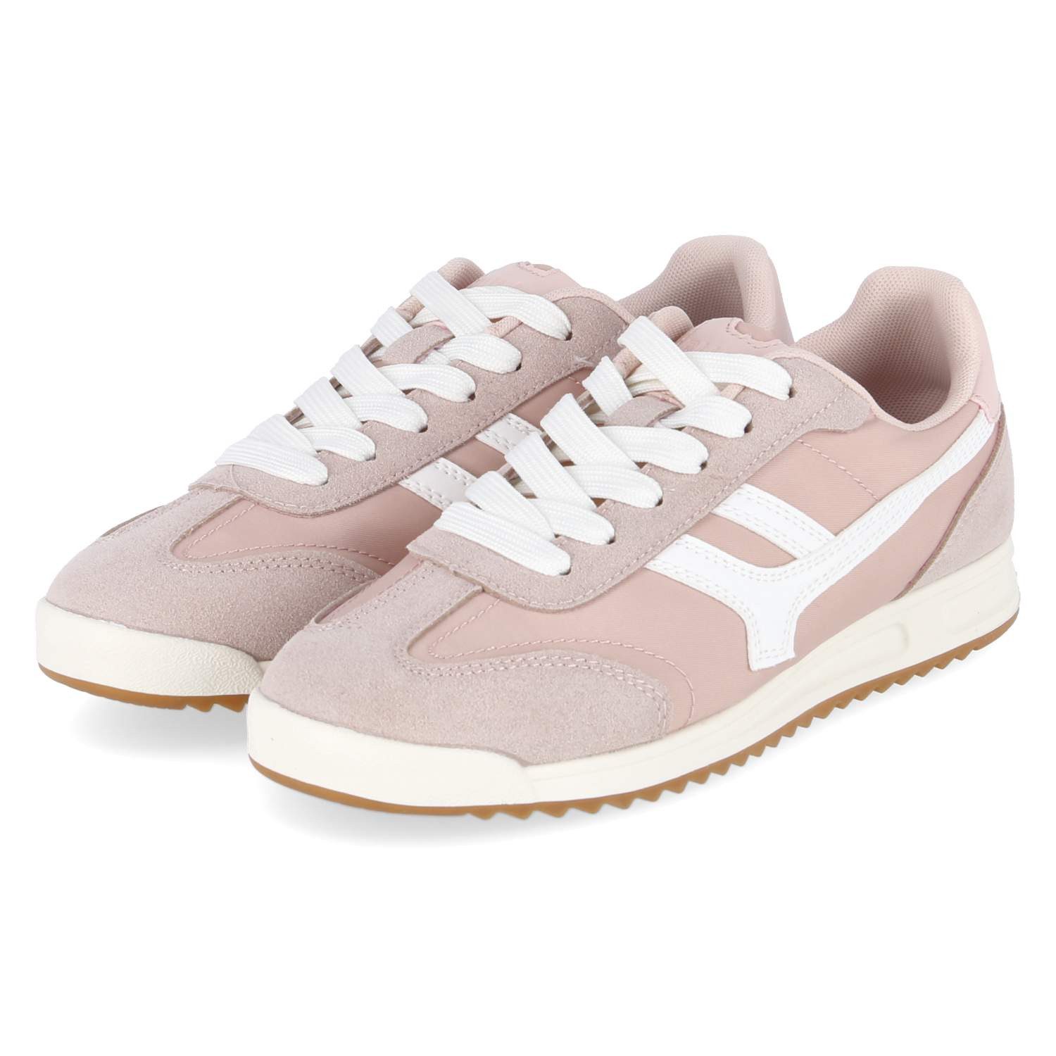 Bullboxer Bullboxer 6FF1310101 7300 Damen Synthetik, Leder & Textil rosa Sneaker