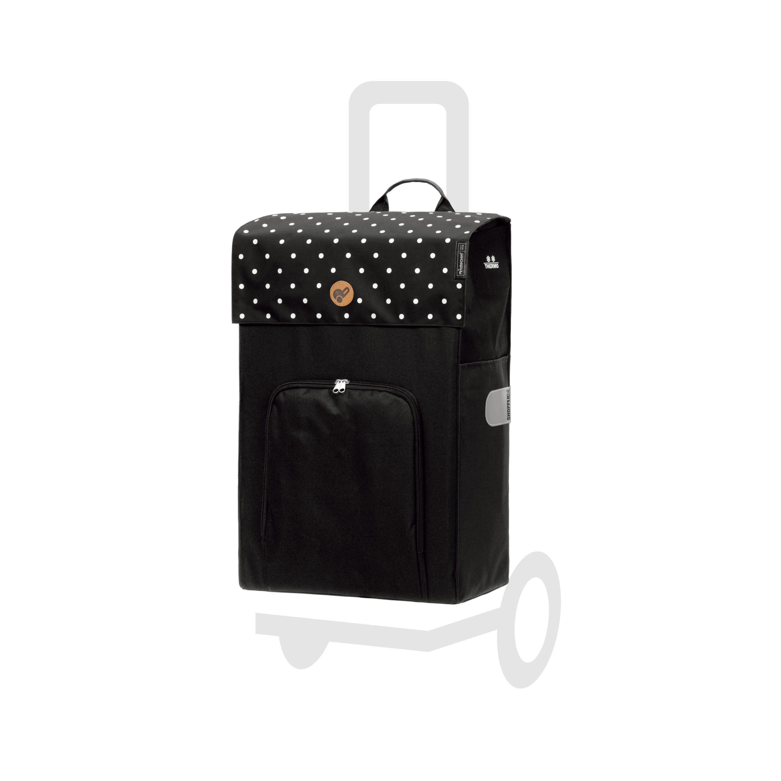 Einkaufstrolley Tasche Malit schwarz