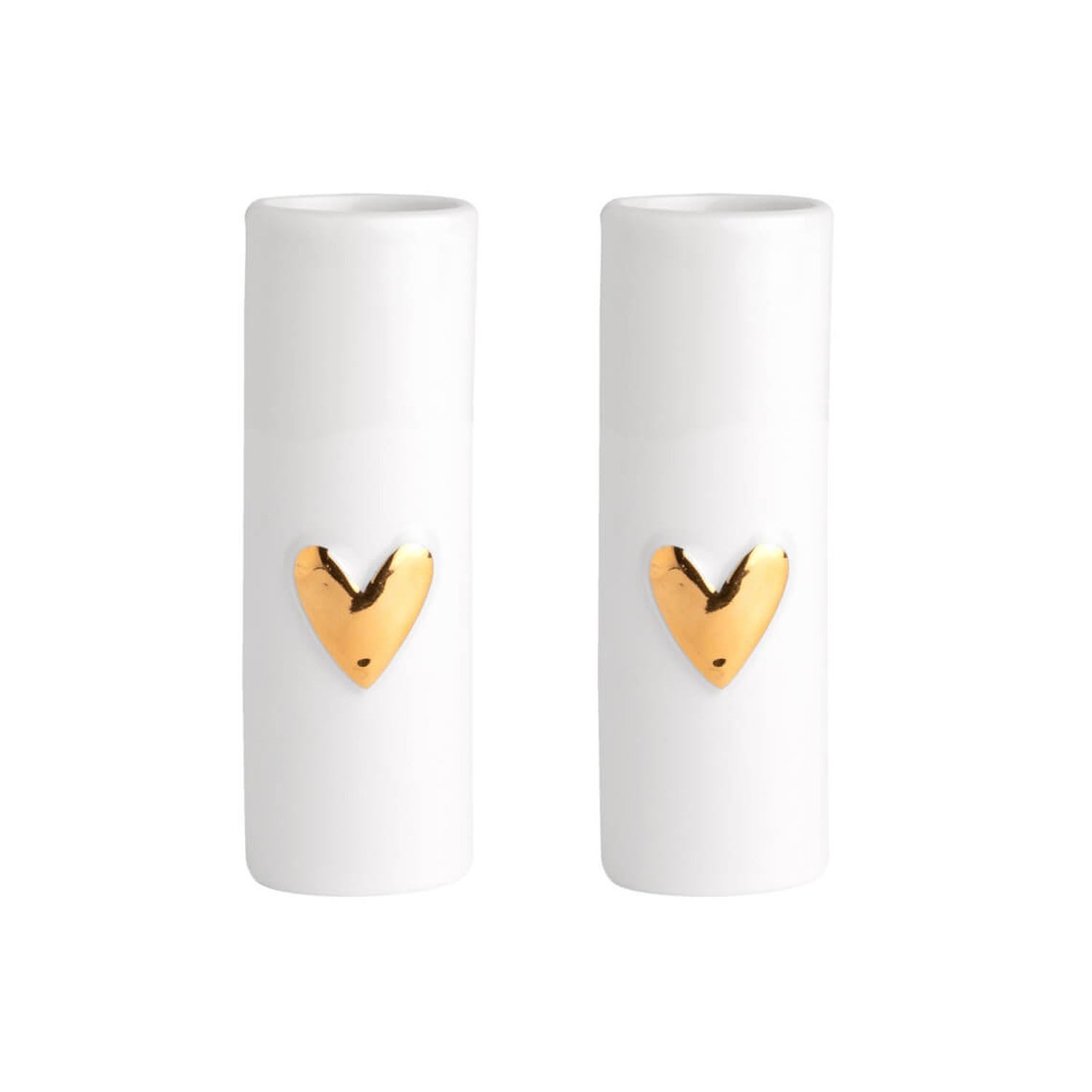 Räder Design Dekovase Mini Herz Gold günstig online kaufen