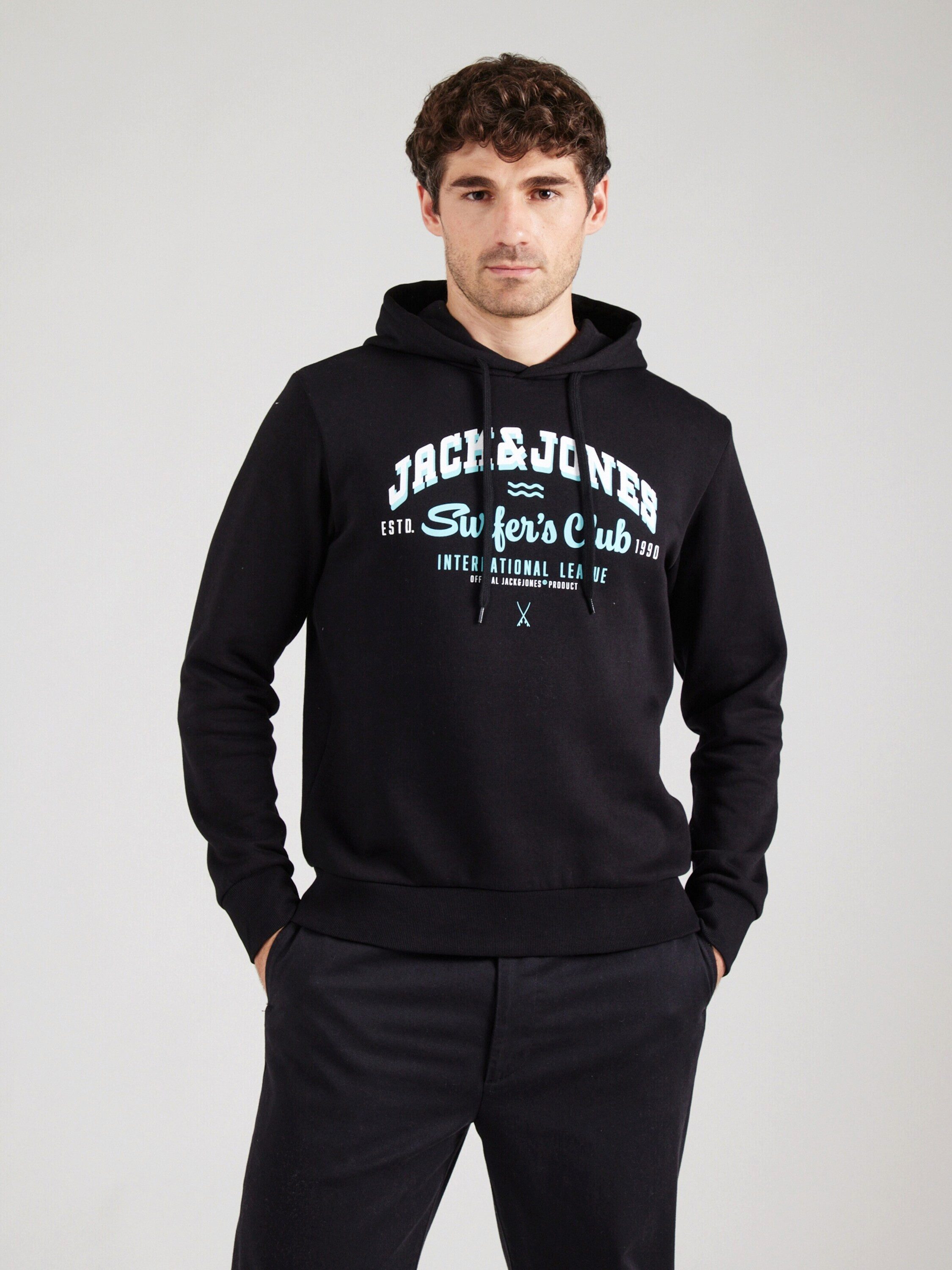 Jack & Jones Kapuzensweatshirt JJELOGO SWEAT günstig online kaufen