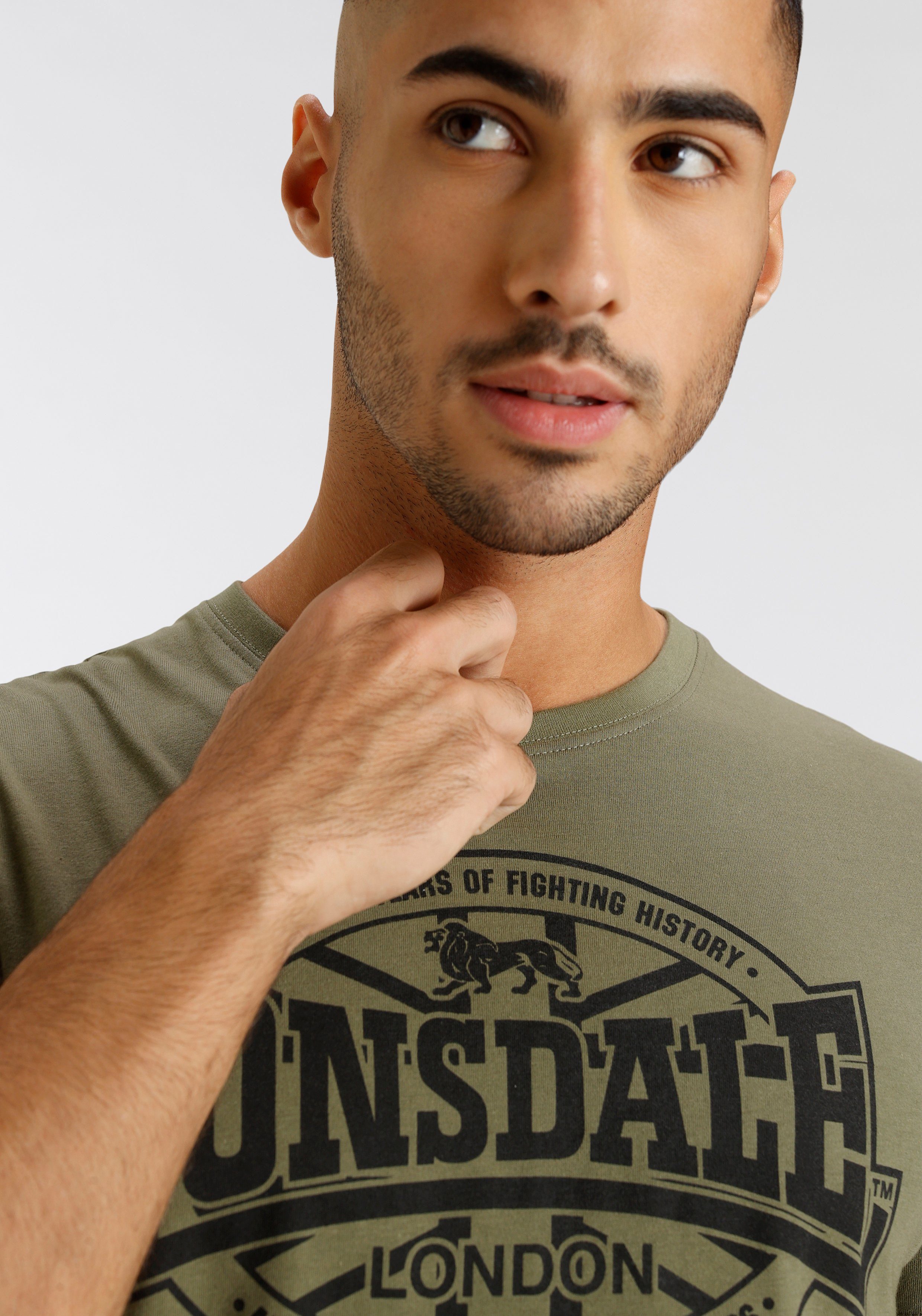 Lonsdale T-Shirt MORHAM (Packung, 2-tlg., 2er-Pack) Doppelpack