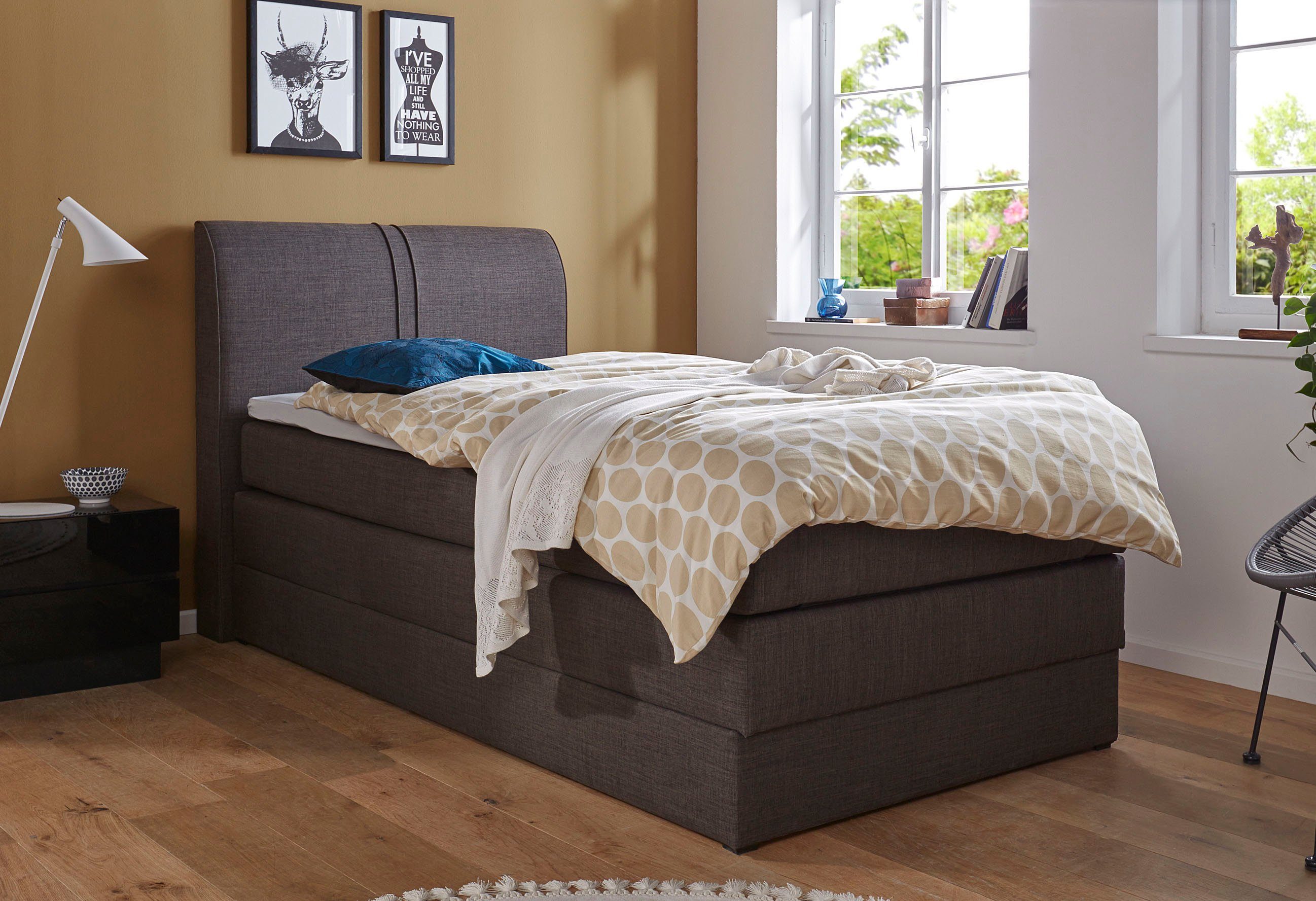 hapo Boxspringbett, mit Bettkasten