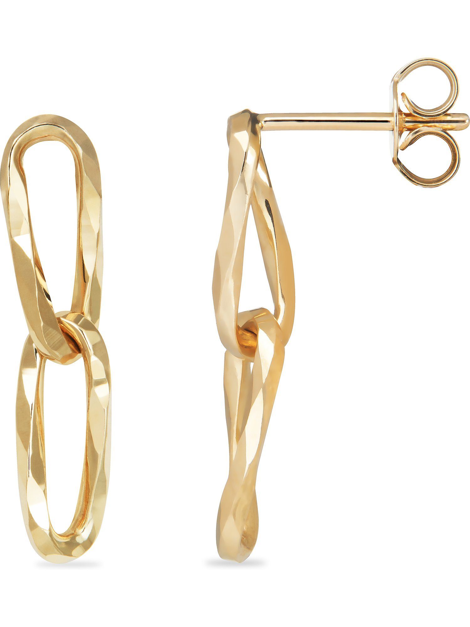 CHRIST Paar Ohrhänger CHRIST Damen-Ohrhänger 375er Gelbgold