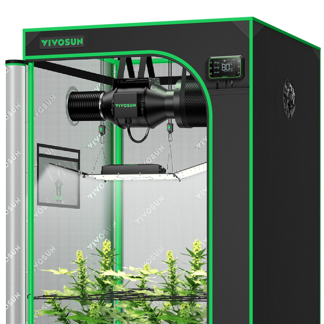 VIVOSUN Gewächshaus VIVOSUN Smart Growbox Komplettset, günstig online kaufen
