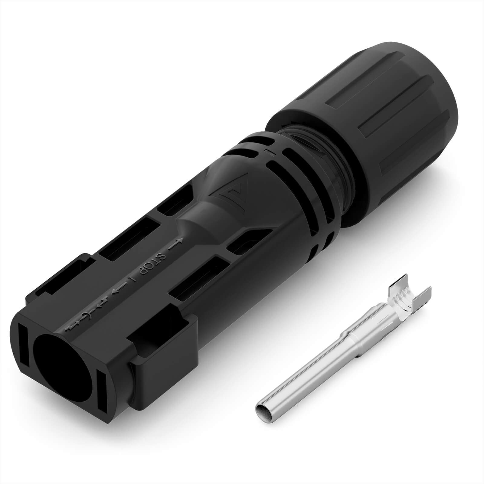 HB-DIGITAL Solarstecker 1500V PV Stecker für Solarkabel 4mm²/6mm² Solarkabel, Solarstecker, Stabil, Witterungs- und UV-Beständig – Bild 4 von 5