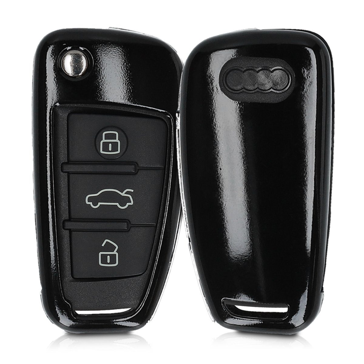 kwmobile Schlüsseltasche, Autoschlüssel Hülle für Audi - Hardcover
