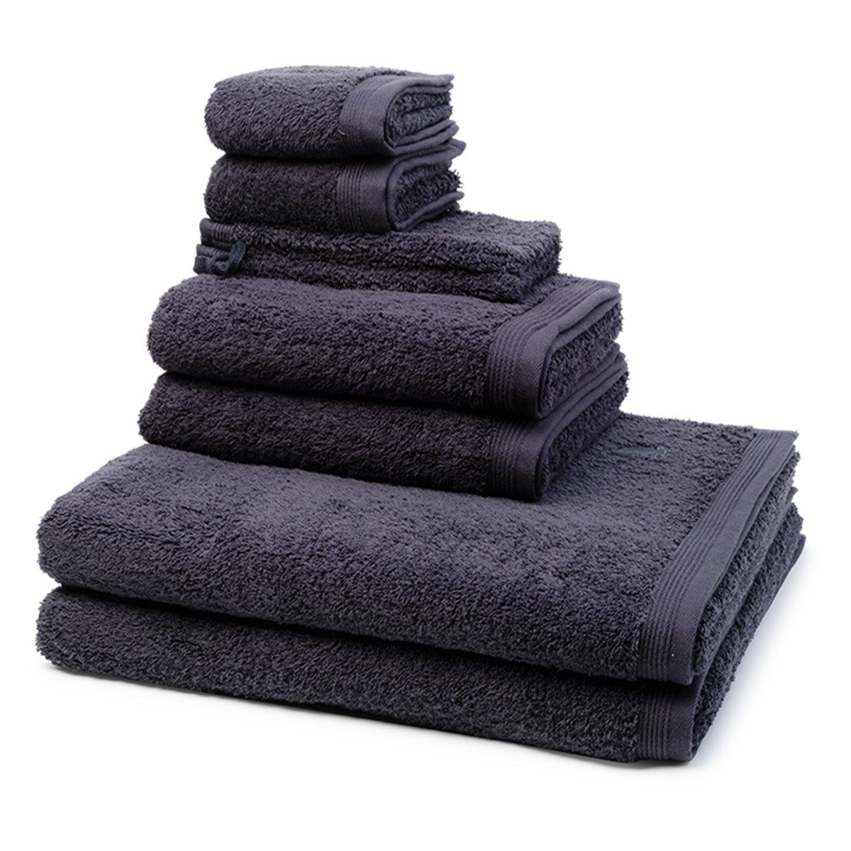Möve Handtuch Set Superwuschel, Walkfrottee (Spar-Set, 8-St), 2 X Wasch- 2 X Gäste- 2 X Dusch- 2 X Handtuch im Set - Baumwolle