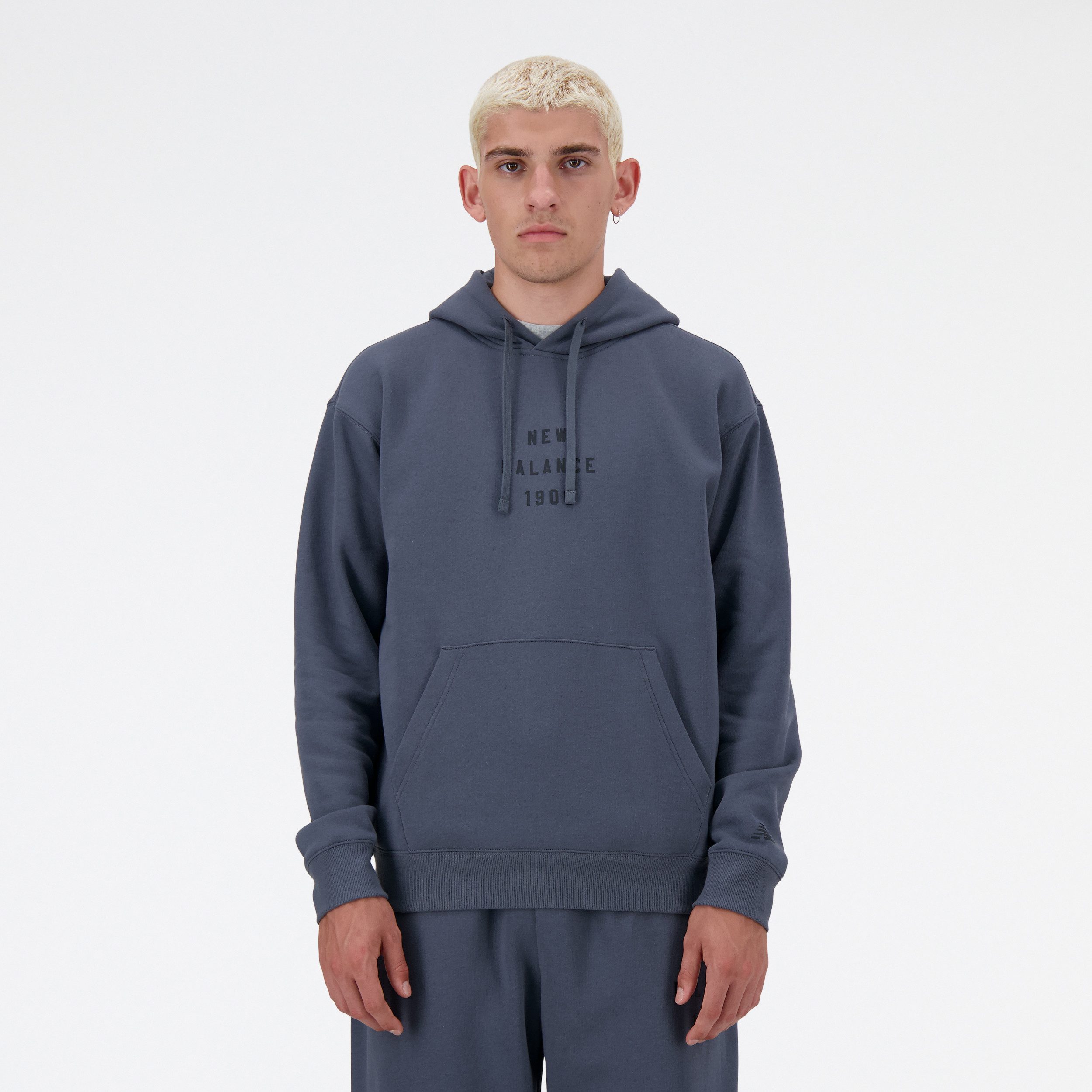 New Balance Sweatshirt NEW BALANCE Sport Essentials Hoodie Grau