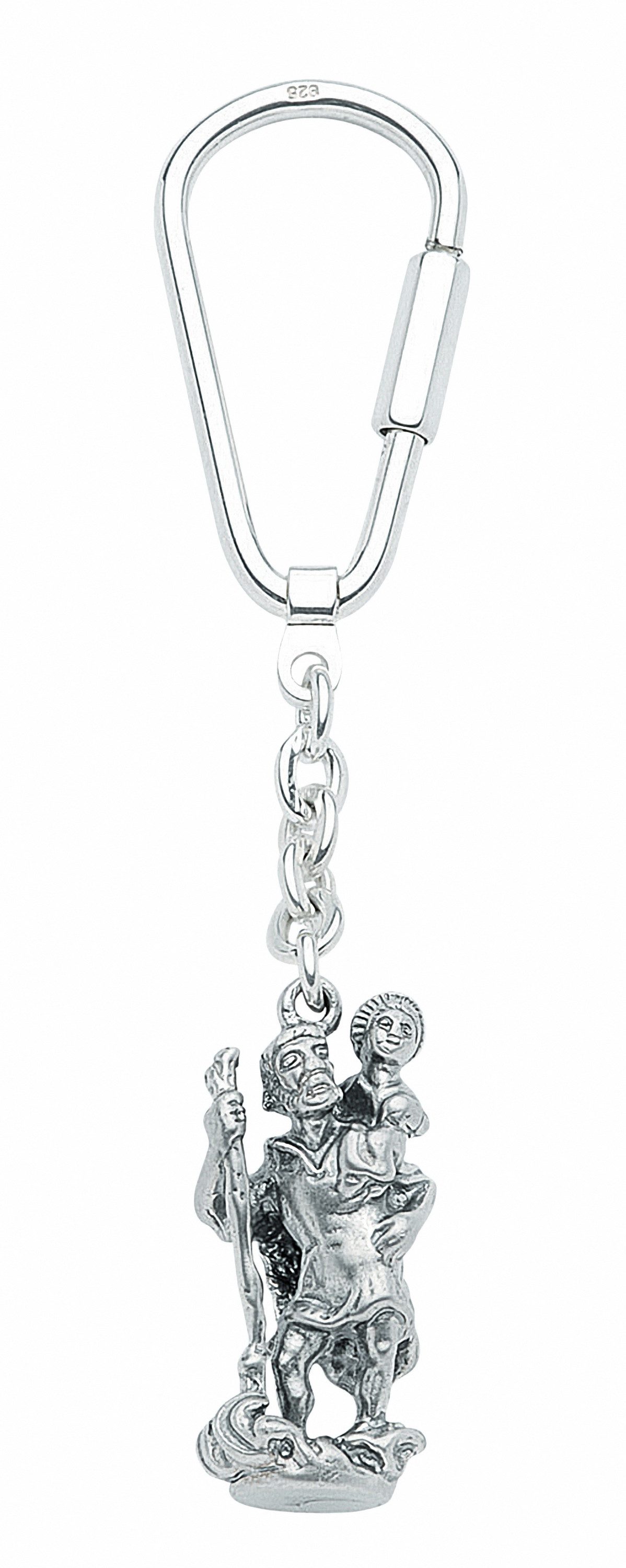 Adelia´s Kettenanhänger Anhänger Christophorus Alpacca, oxidiert, anhänger Christophorus
