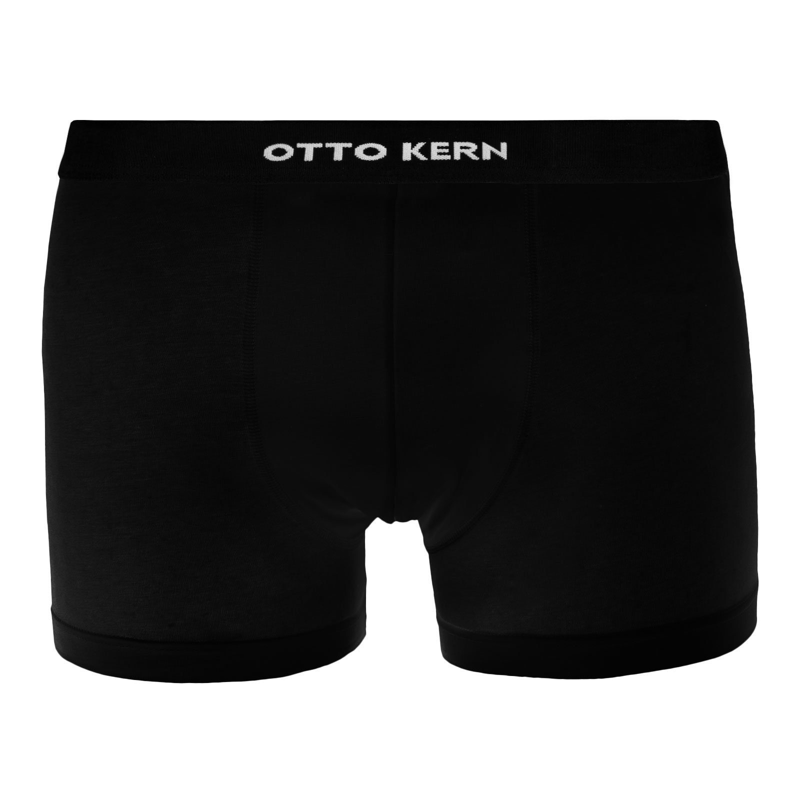 Wäsche/Bademode Boxershorts Otto Kern Trunk Pant ohne Eingriff mit markantem Logo mittig auf dem Komfortbund