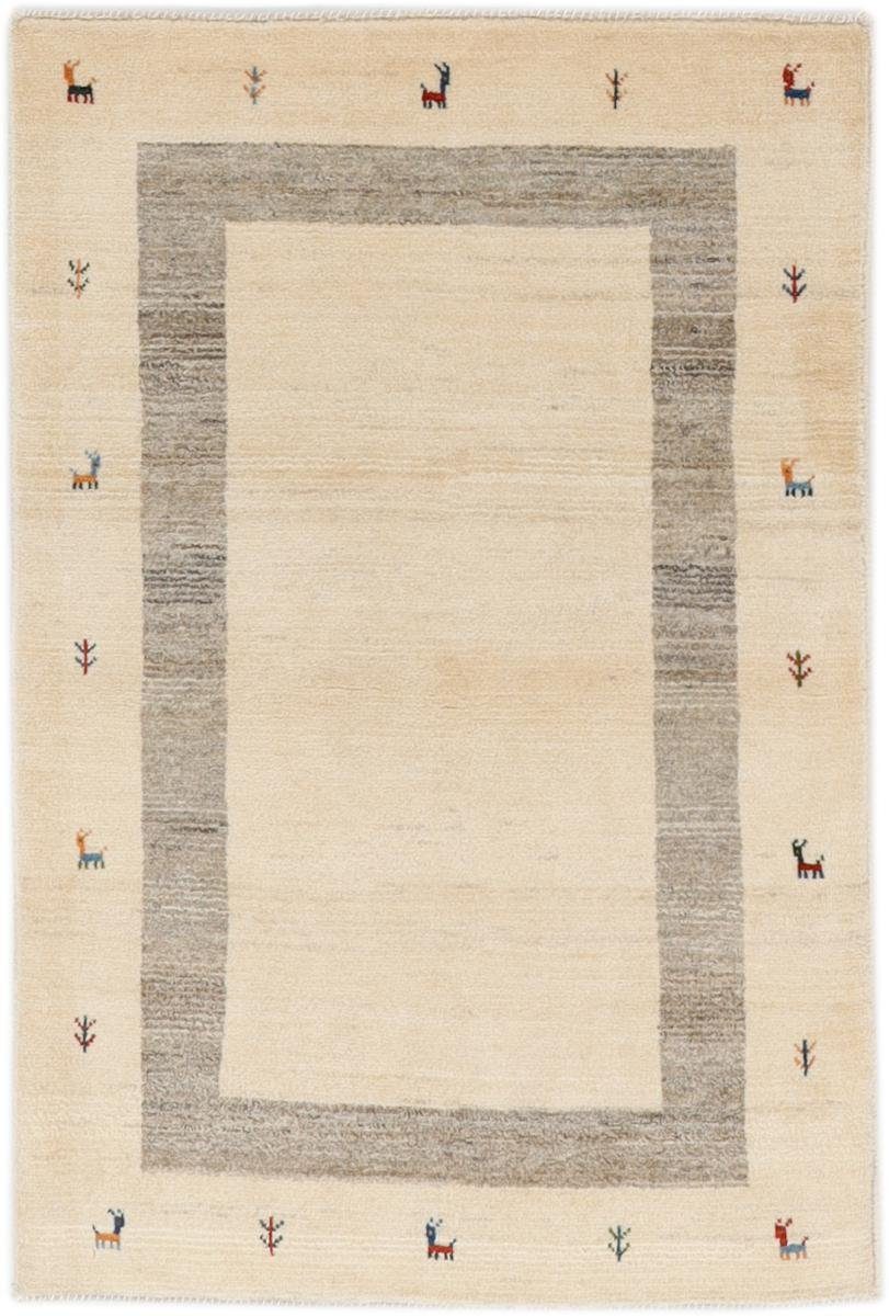 Orientteppich Perser Gabbeh Yalameh 104x156 Handgeknüpfter Moderner Orientteppich, Nain Trading, rechteckig, Höhe: 18 mm