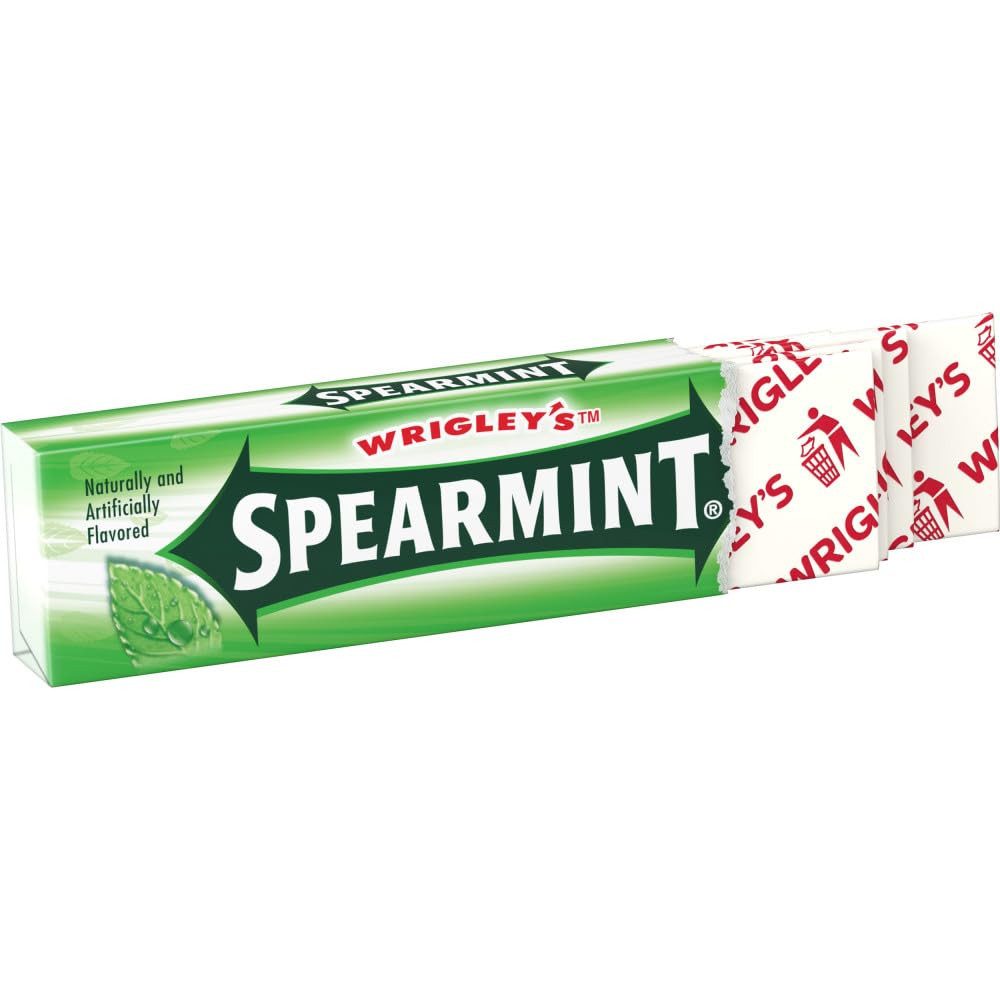 WRIGLEYS Süßigkeit Wrigley's Kaugummi Spearmint, Doublemint,Juicy Fruit, Big Red, W.fresh, (40x5 Streifen)