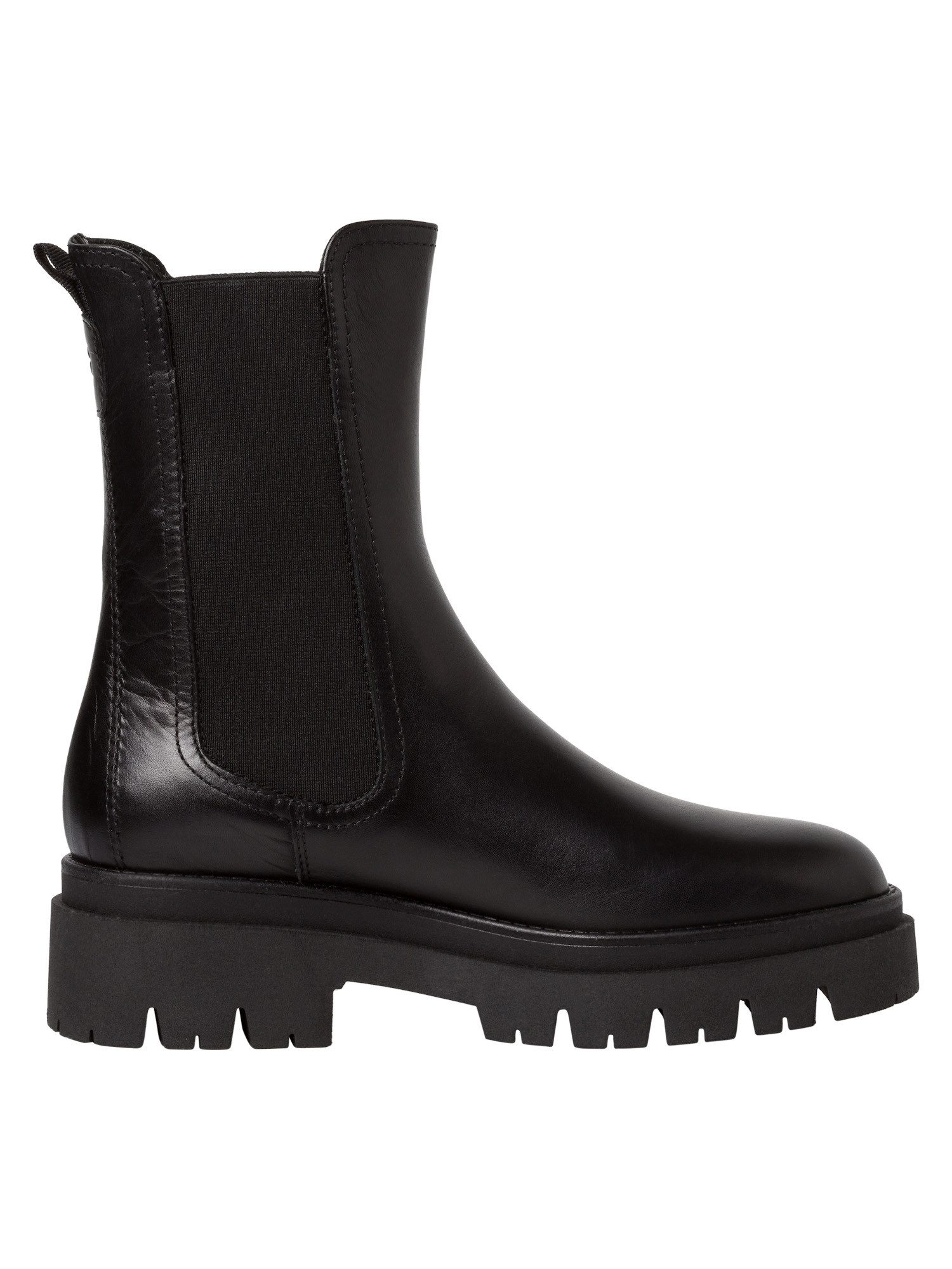 Tamaris TOUCH-IT aus Leder Blockabsatz 1-25992-41 Chelseaboots TOUCH-IT – Bild 3 von 5